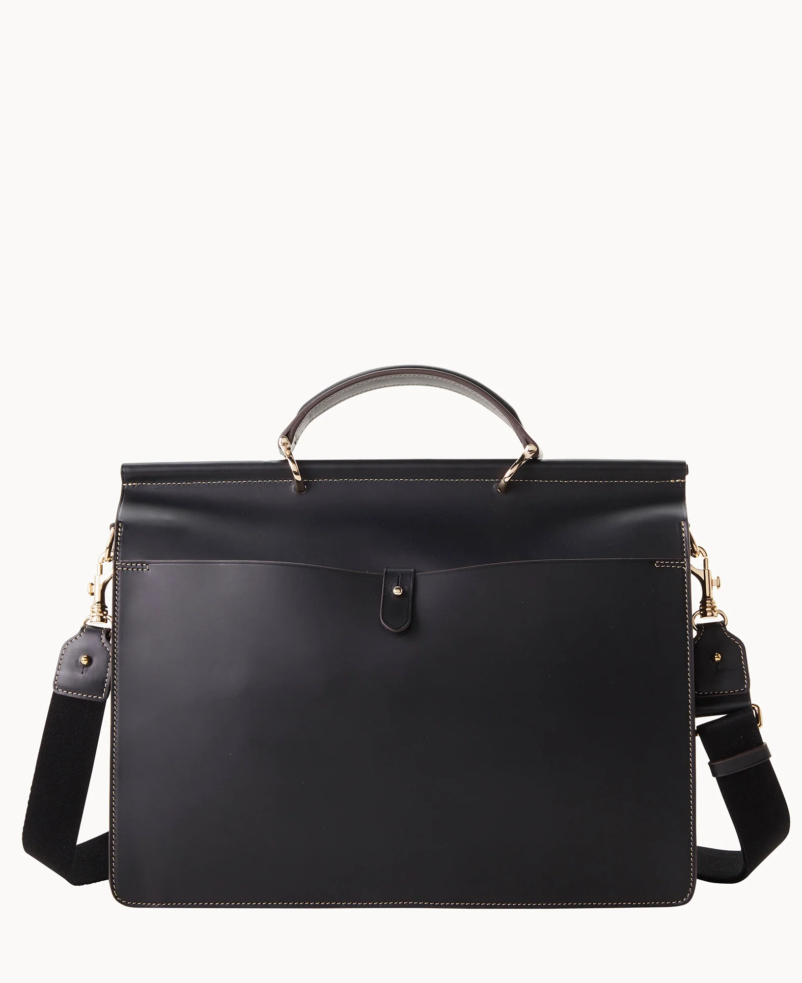 Alto Double Gusset Buckle Briefcase - Image 9