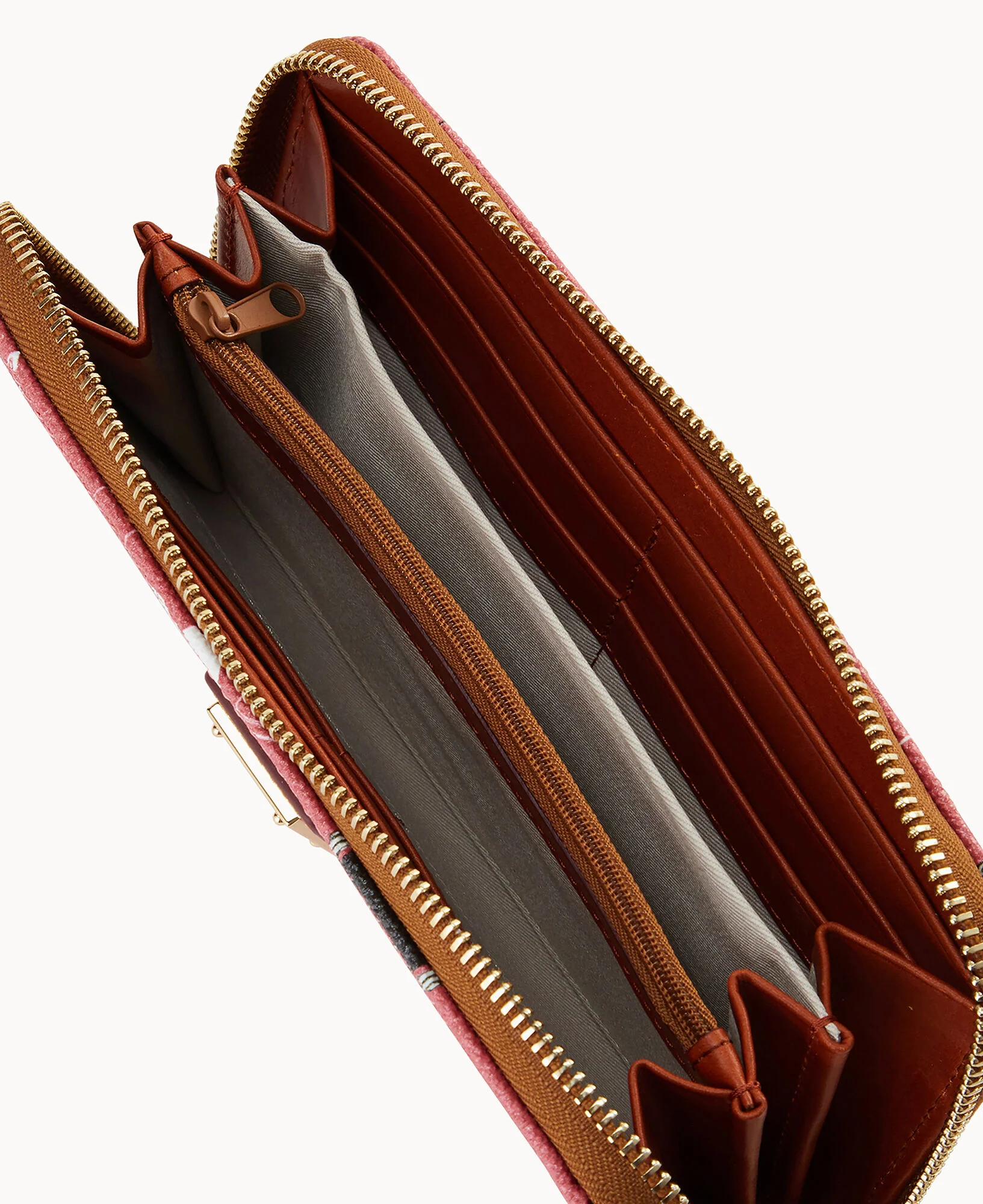Collegiate University of Alabama Large Zip Around Wristlet - Image 3