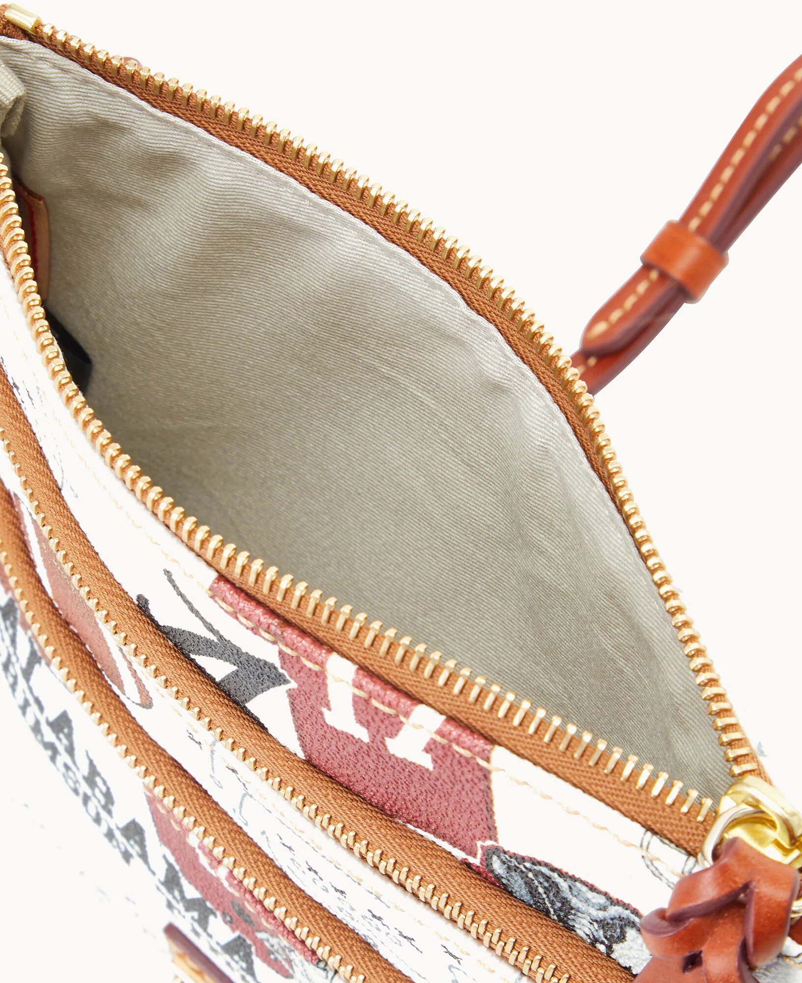 Collegiate University of Alabama Triple Zip Crossbody - Image 7
