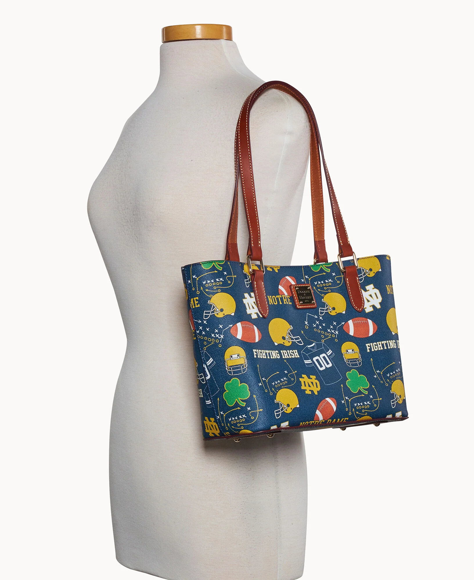 Collegiate University of Notre Dame Small Jessie Tote - Image 5