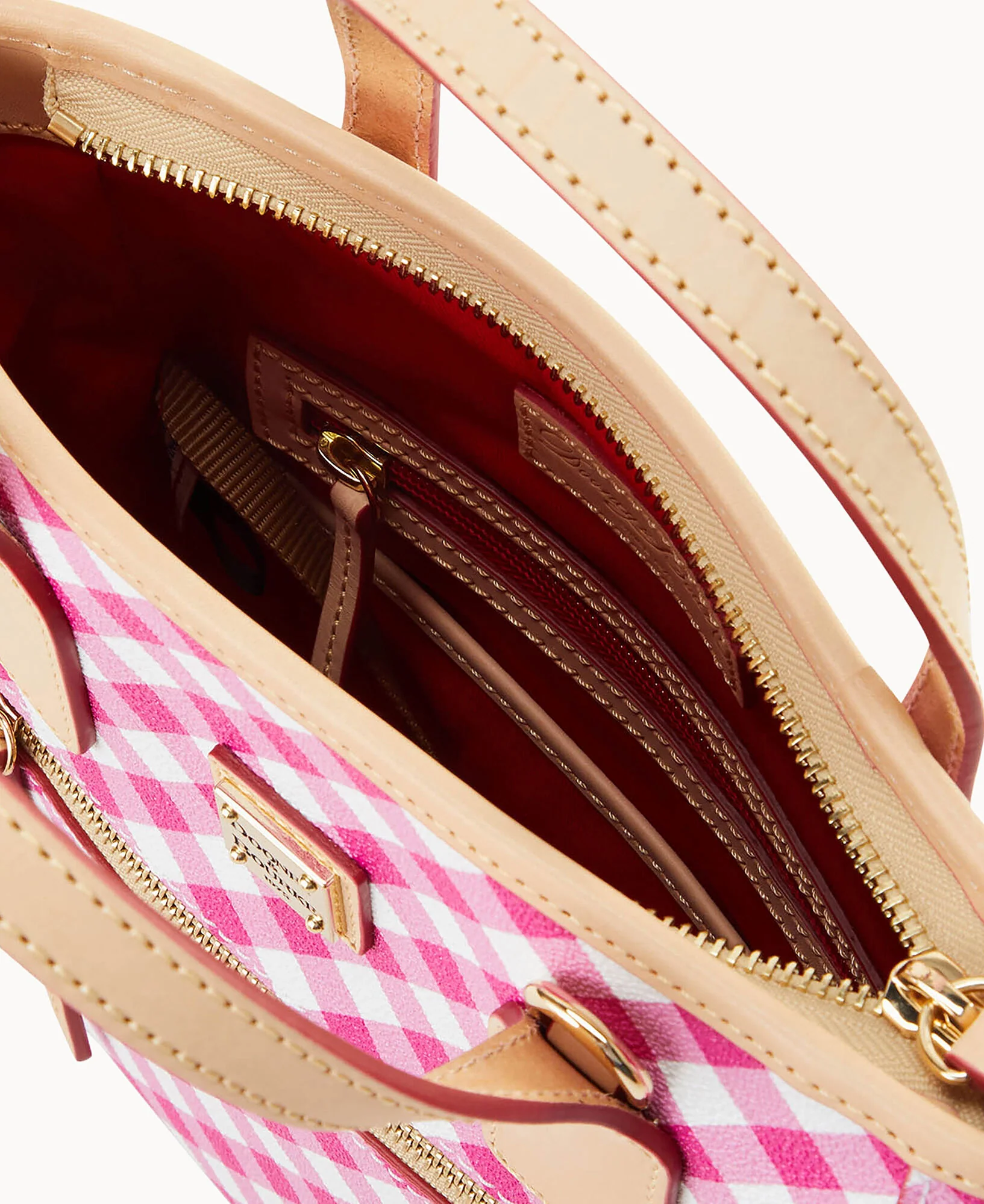 Gingham II Small Handle Tote - Image 11
