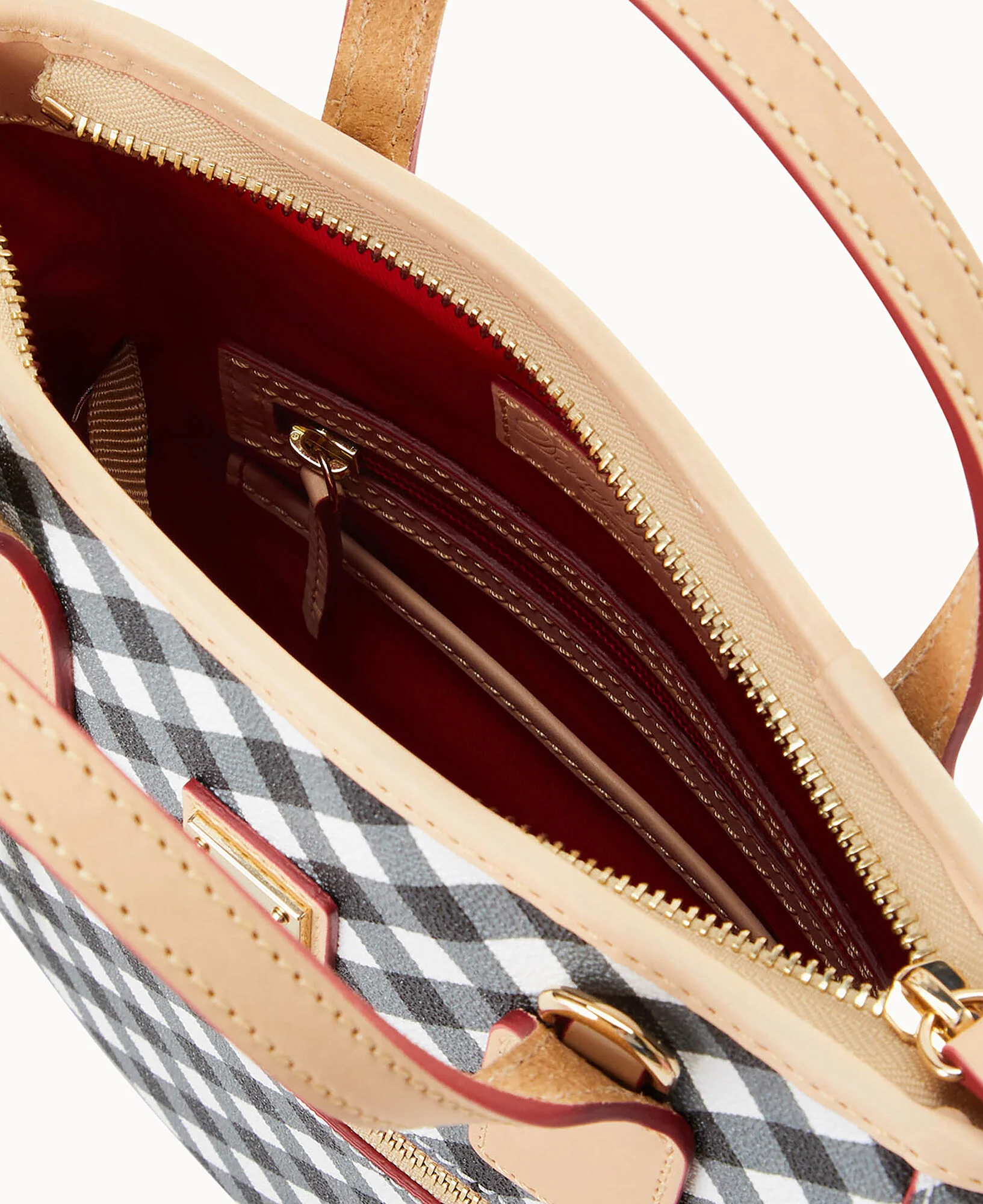 Gingham II Small Handle Tote - Image 7