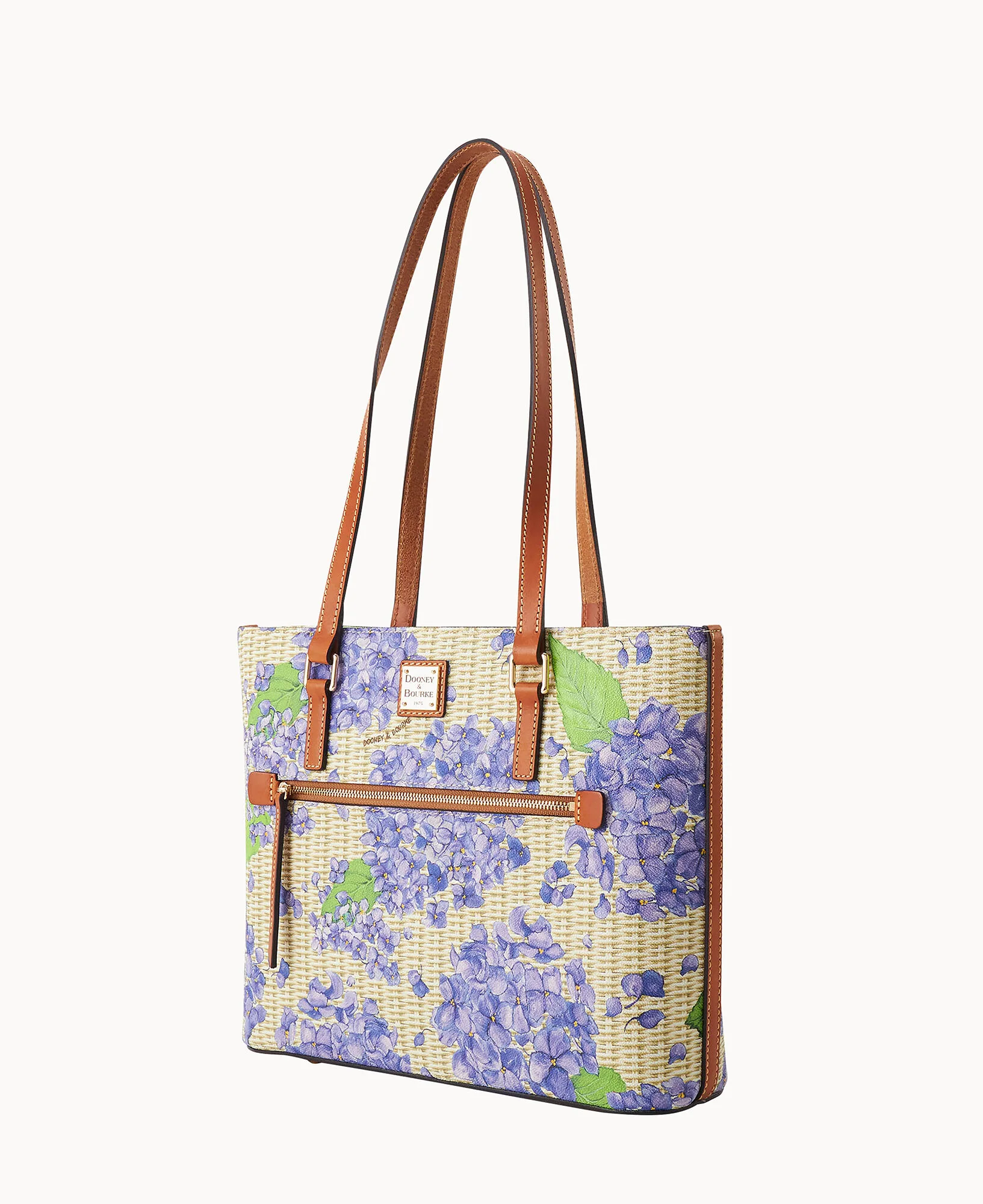 Hydrangea Basketweave Shopper - Image 6