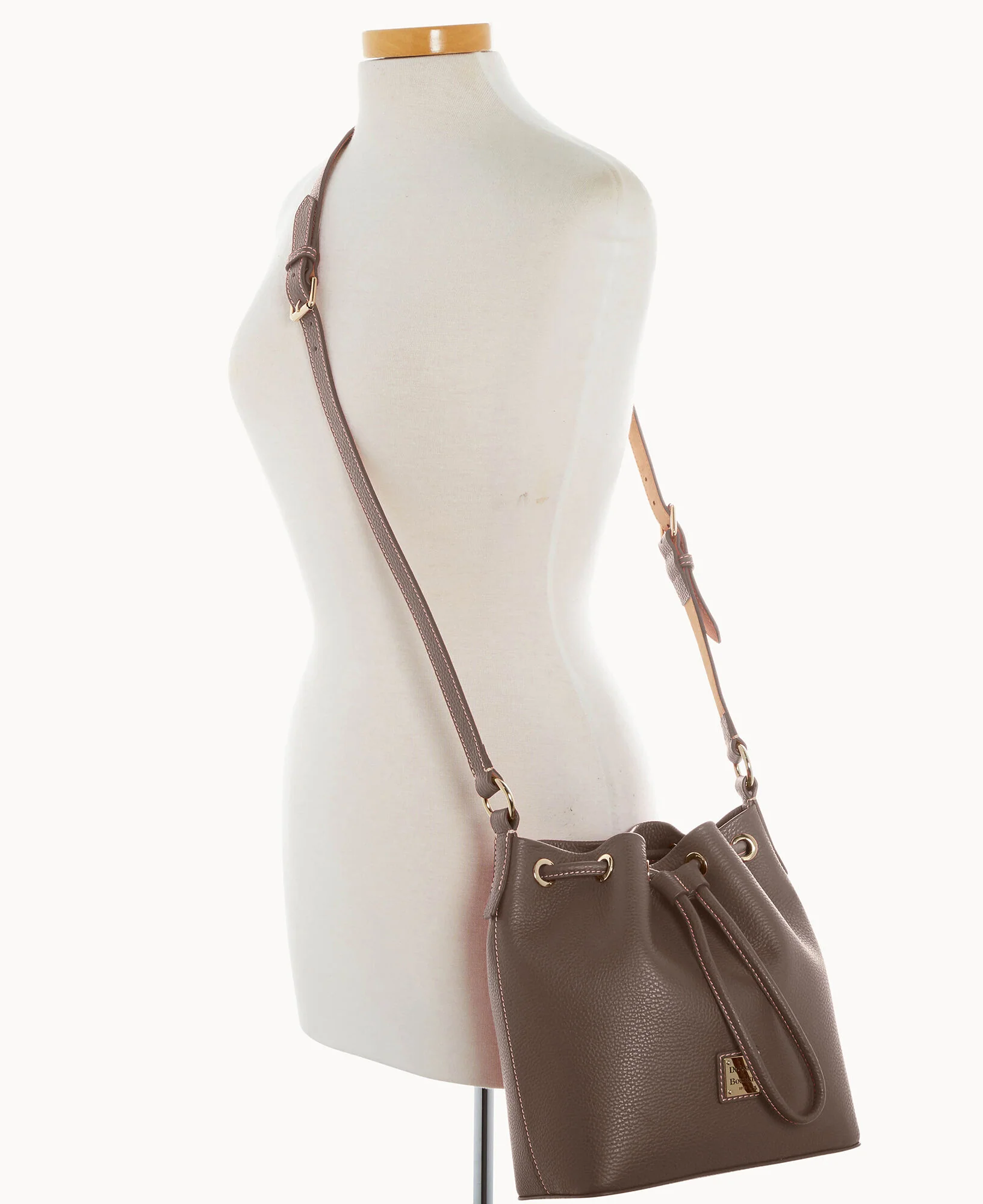 Lucca Leather Crossbody Drawstring - Image 20