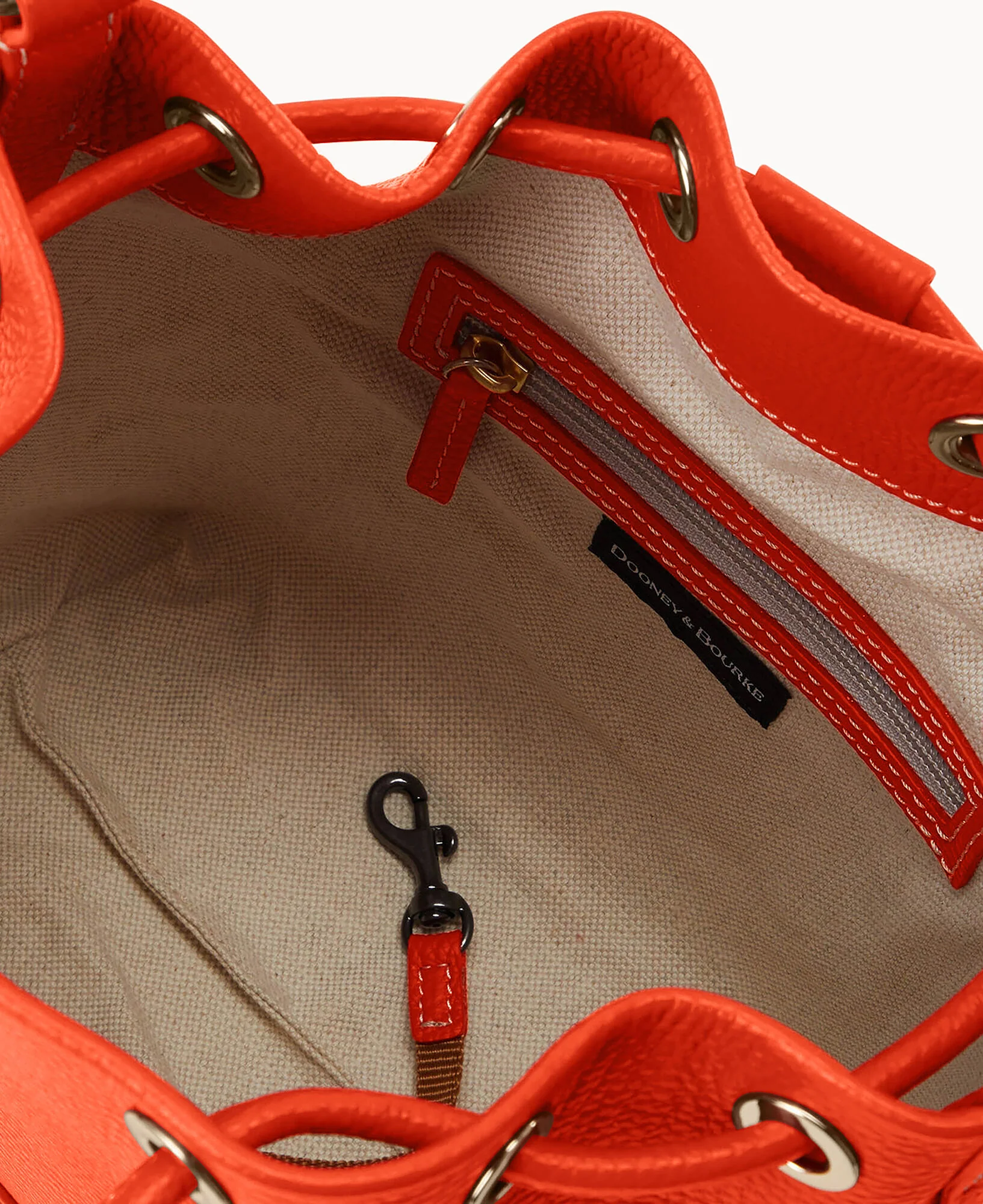 Lucca Leather Crossbody Drawstring - Image 3