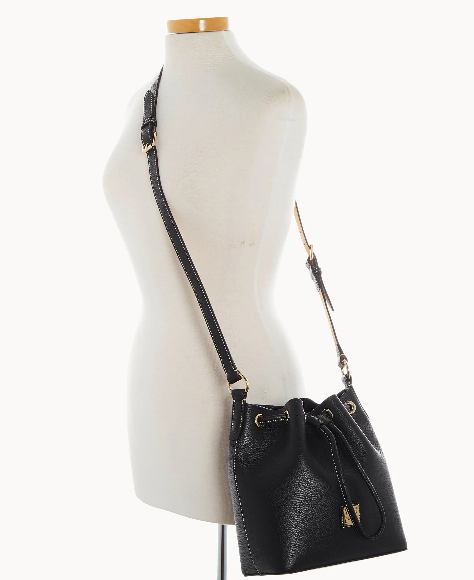 Lucca Leather Crossbody Drawstring - Image 44