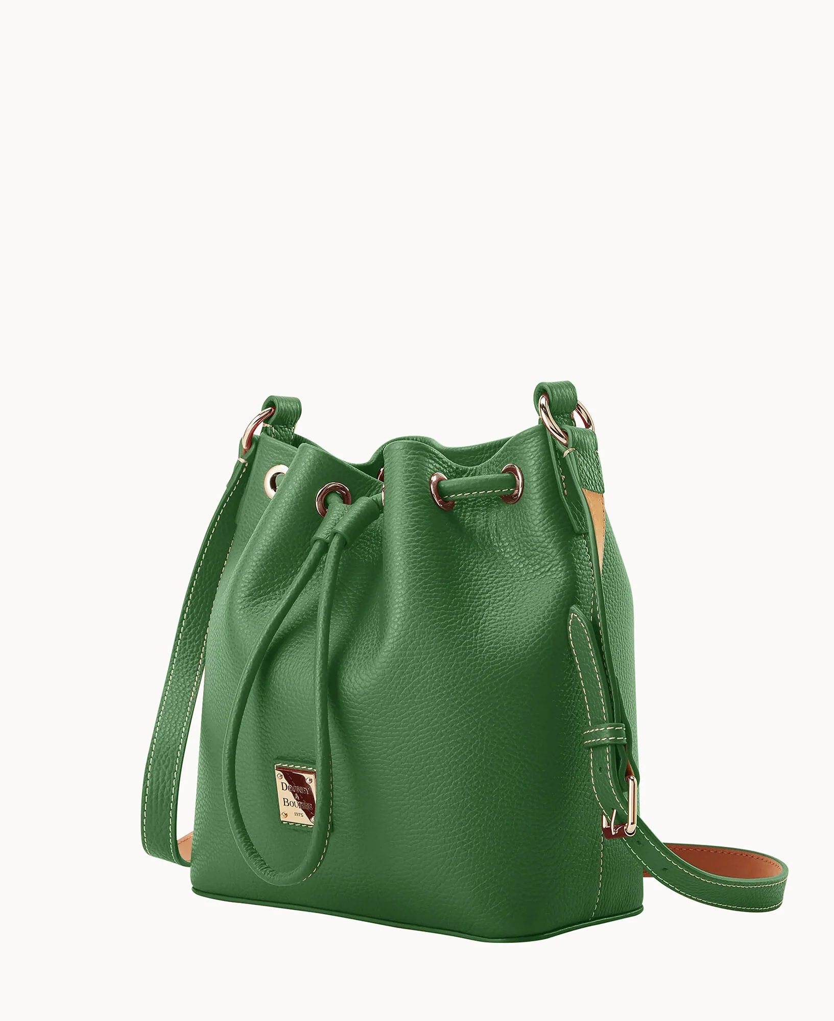 Lucca Leather Crossbody Drawstring - Image 54