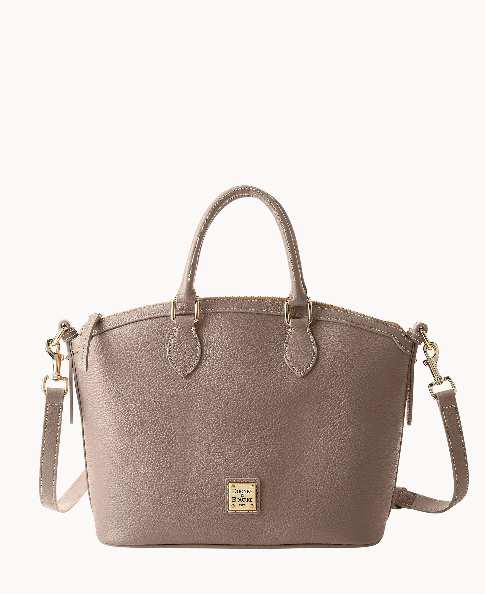 Lucca Leather Domed Satchel - Image 21