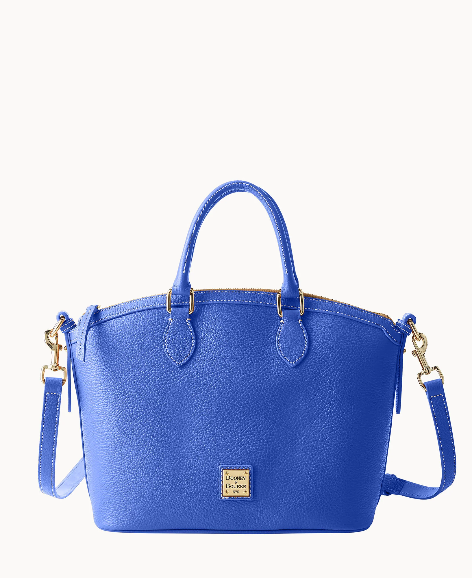 Lucca Leather Domed Satchel - Image 33
