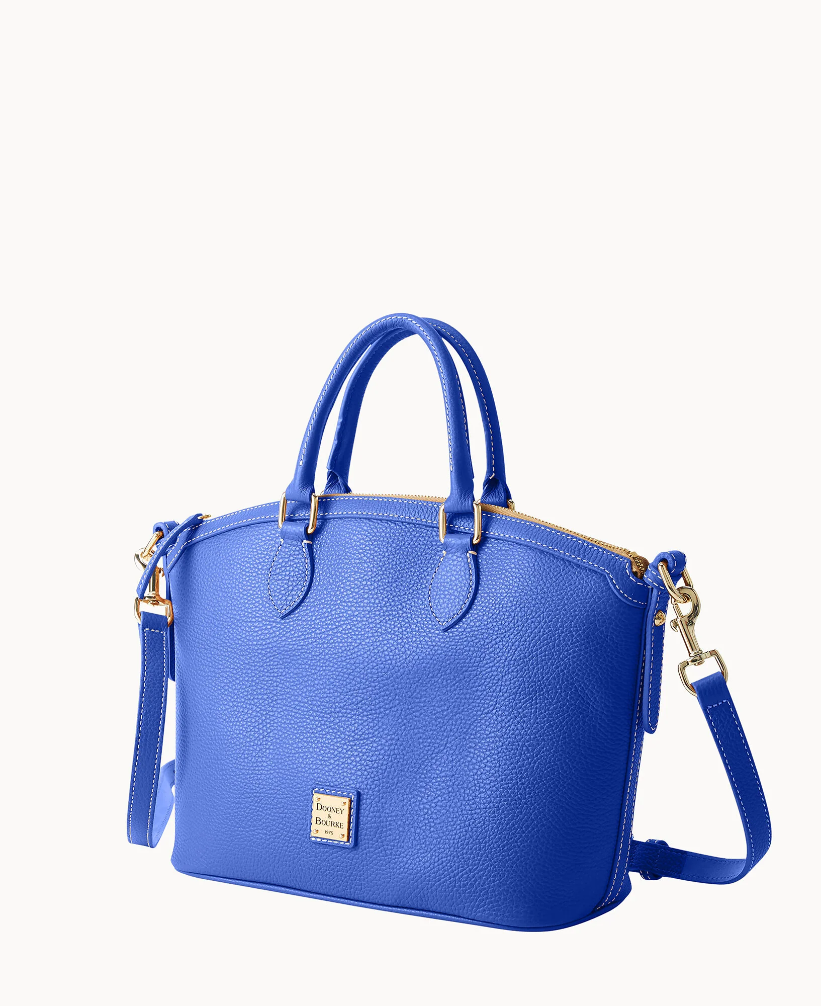 Lucca Leather Domed Satchel - Image 34