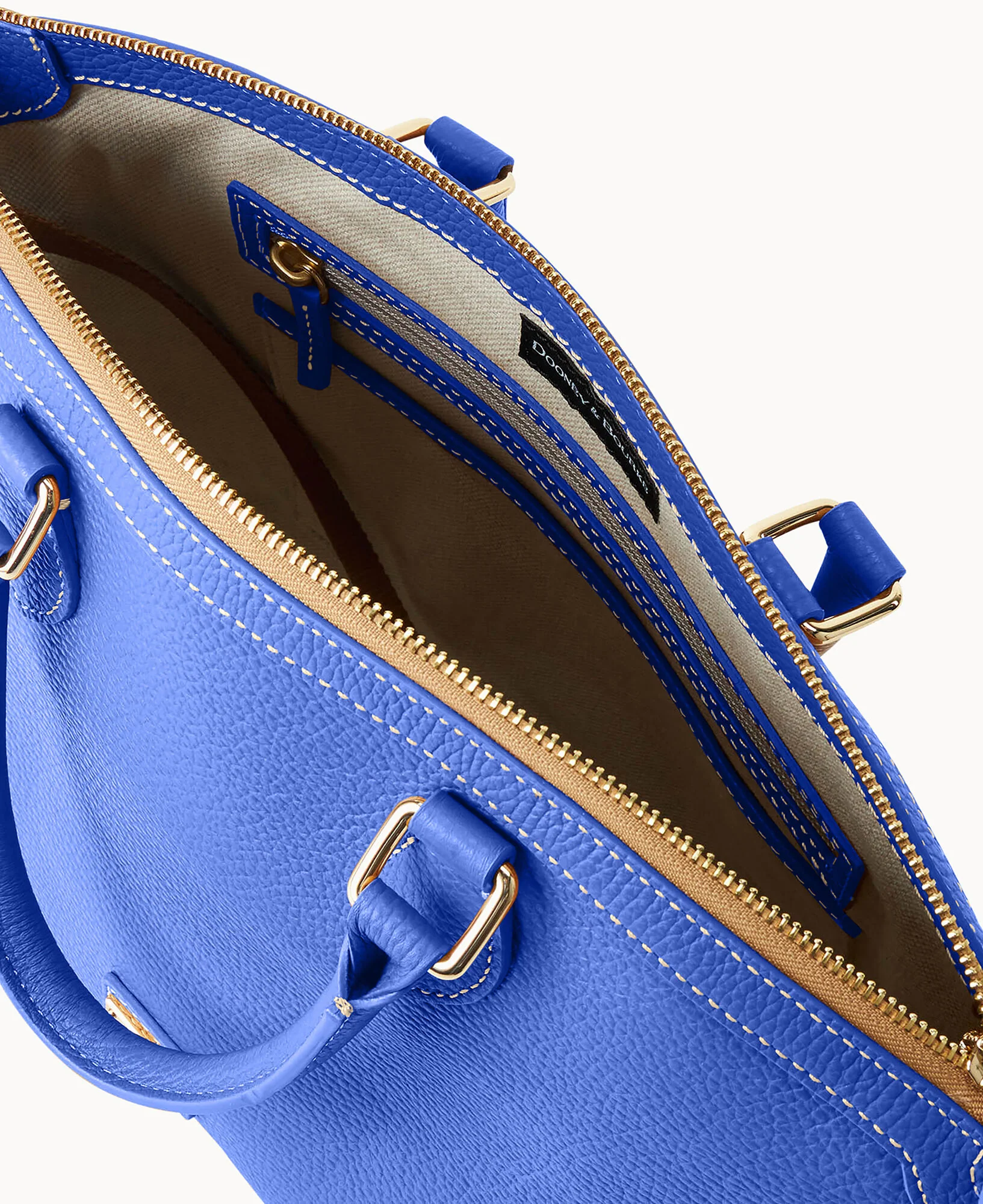 Lucca Leather Domed Satchel - Image 35