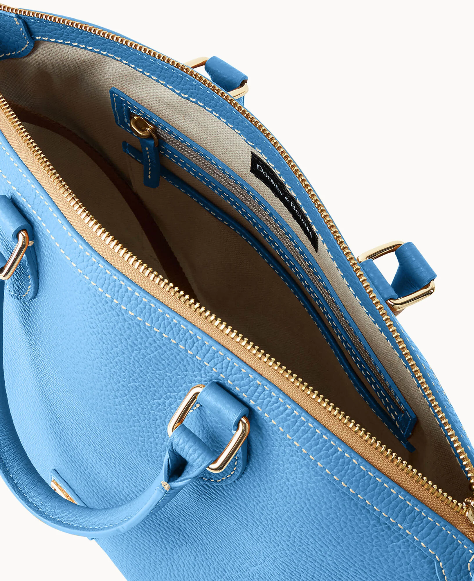 Lucca Leather Domed Satchel - Image 51