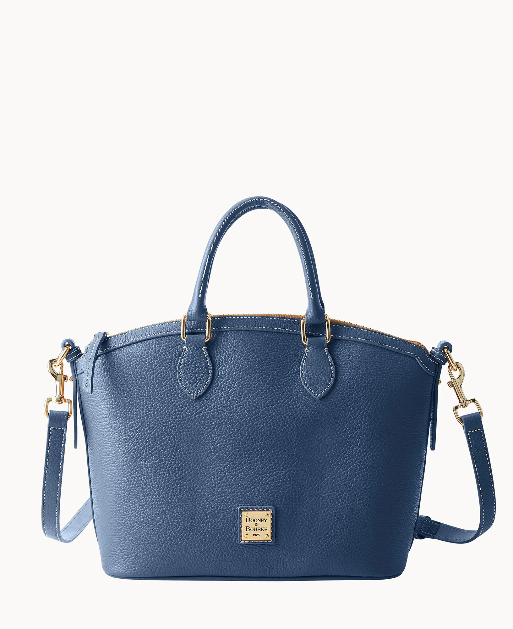 Lucca Leather Domed Satchel - Image 53