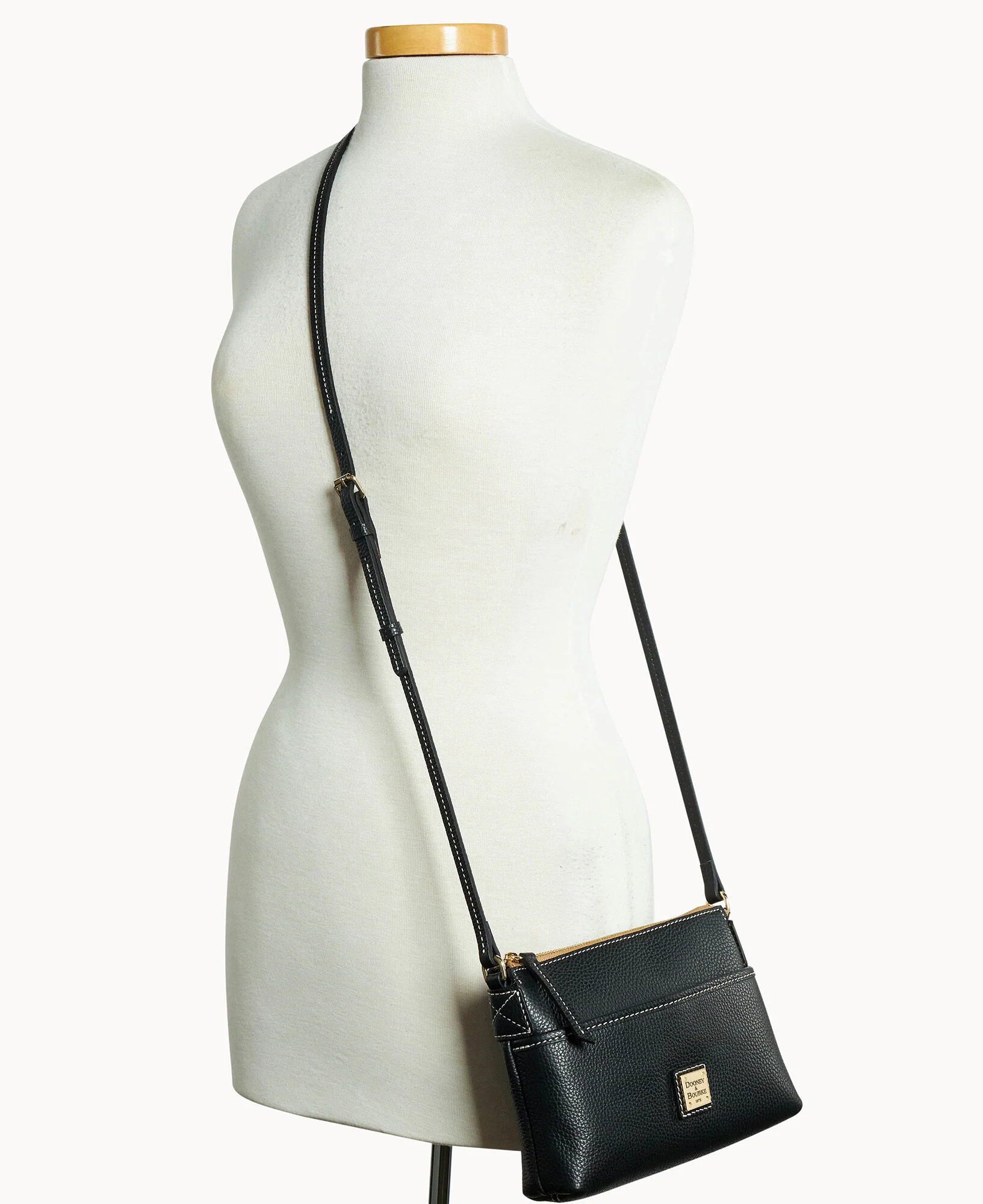 Lucca Leather Ginger Crossbody - Image 4