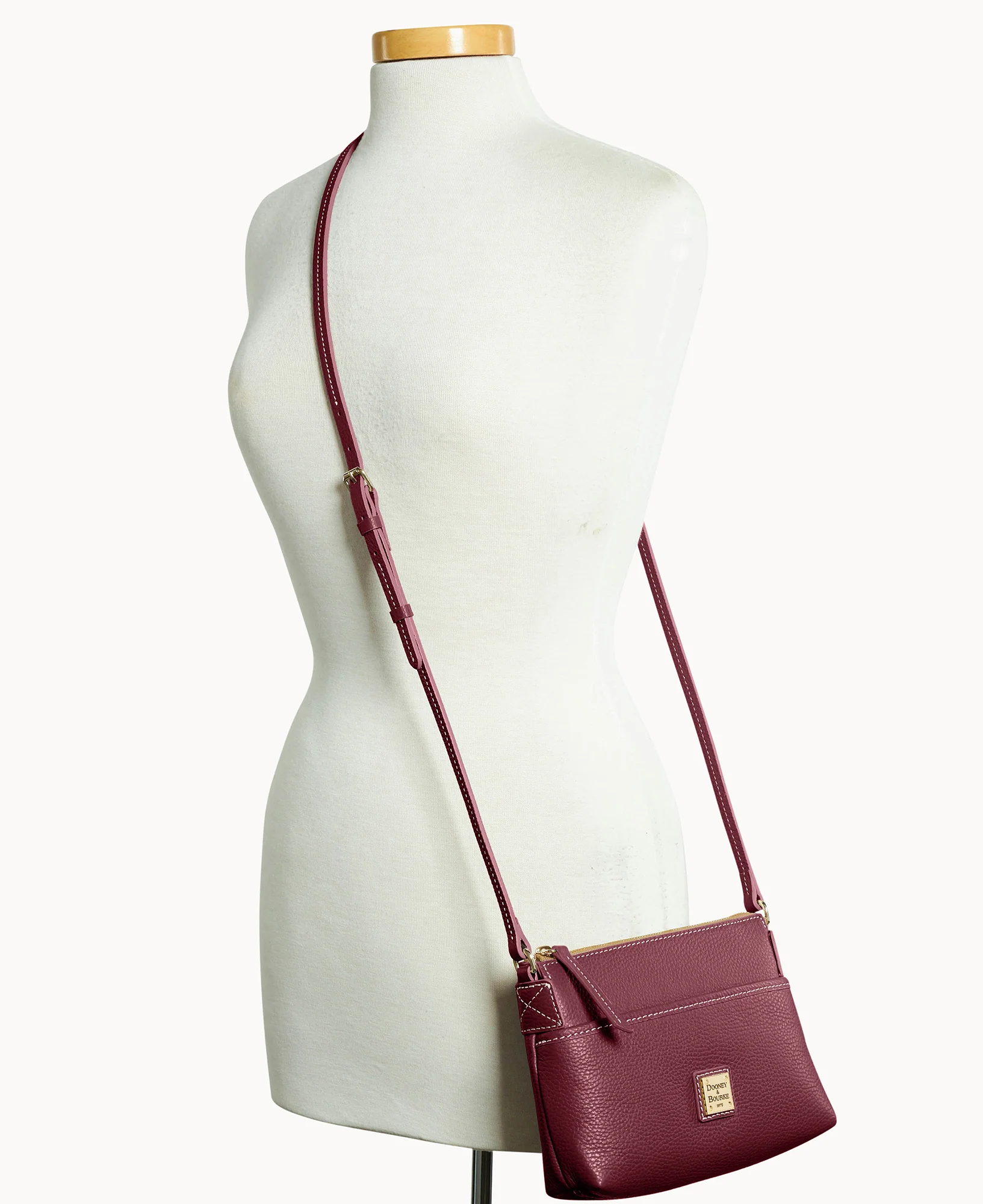 Lucca Leather Ginger Crossbody - Image 68