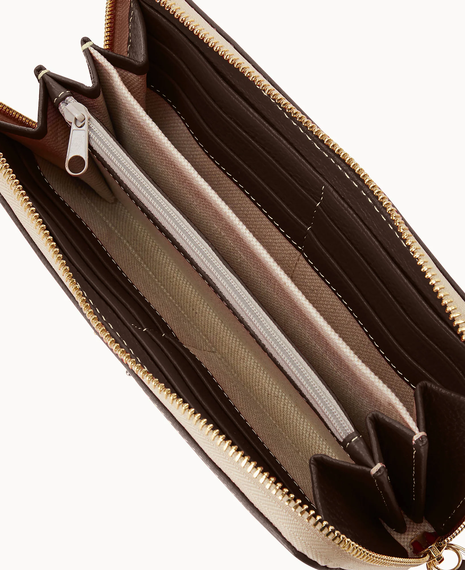 Lucca Leather Large Zip Around Wristlet - Image 36