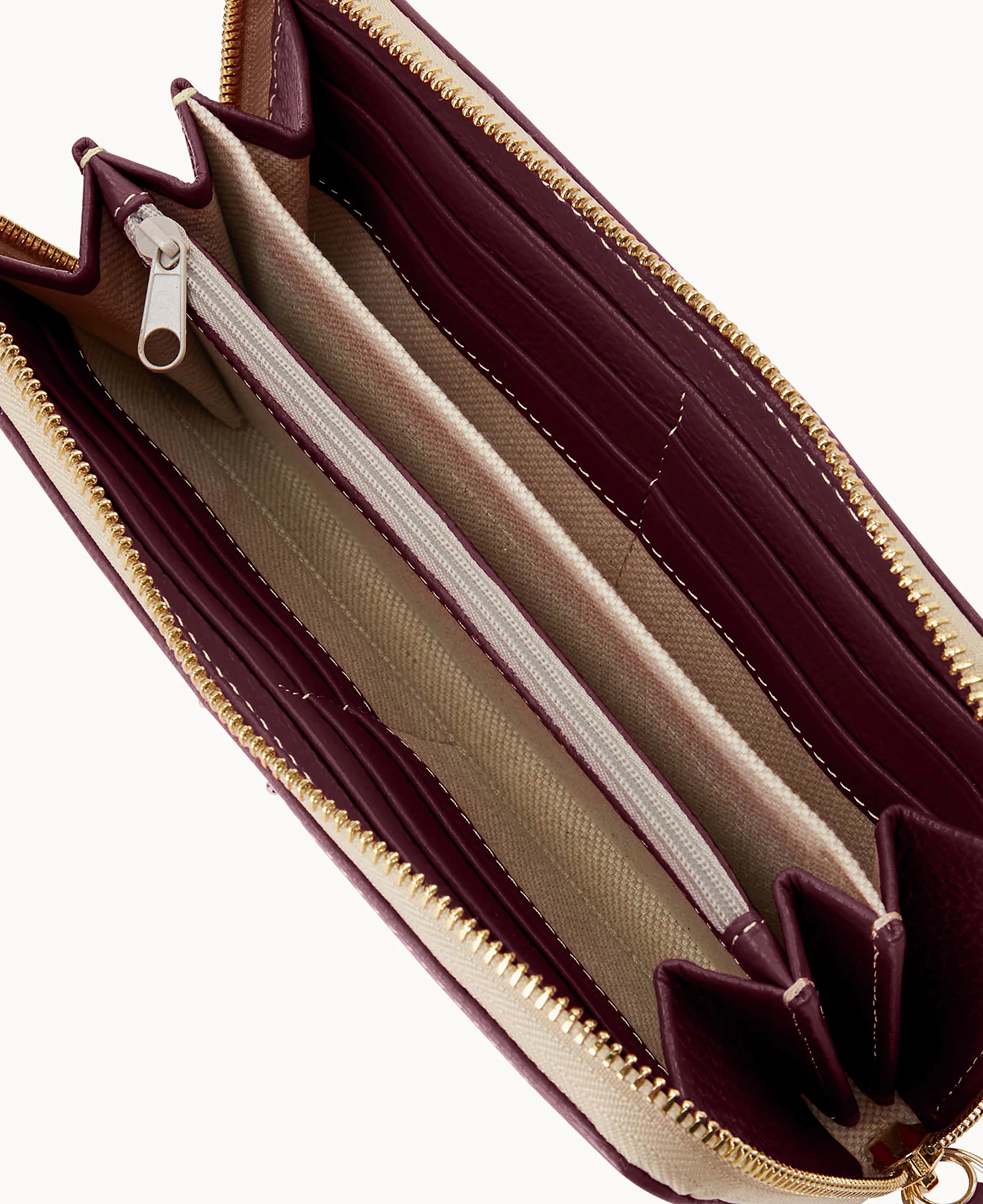 Lucca Leather Large Zip Around Wristlet - Image 39