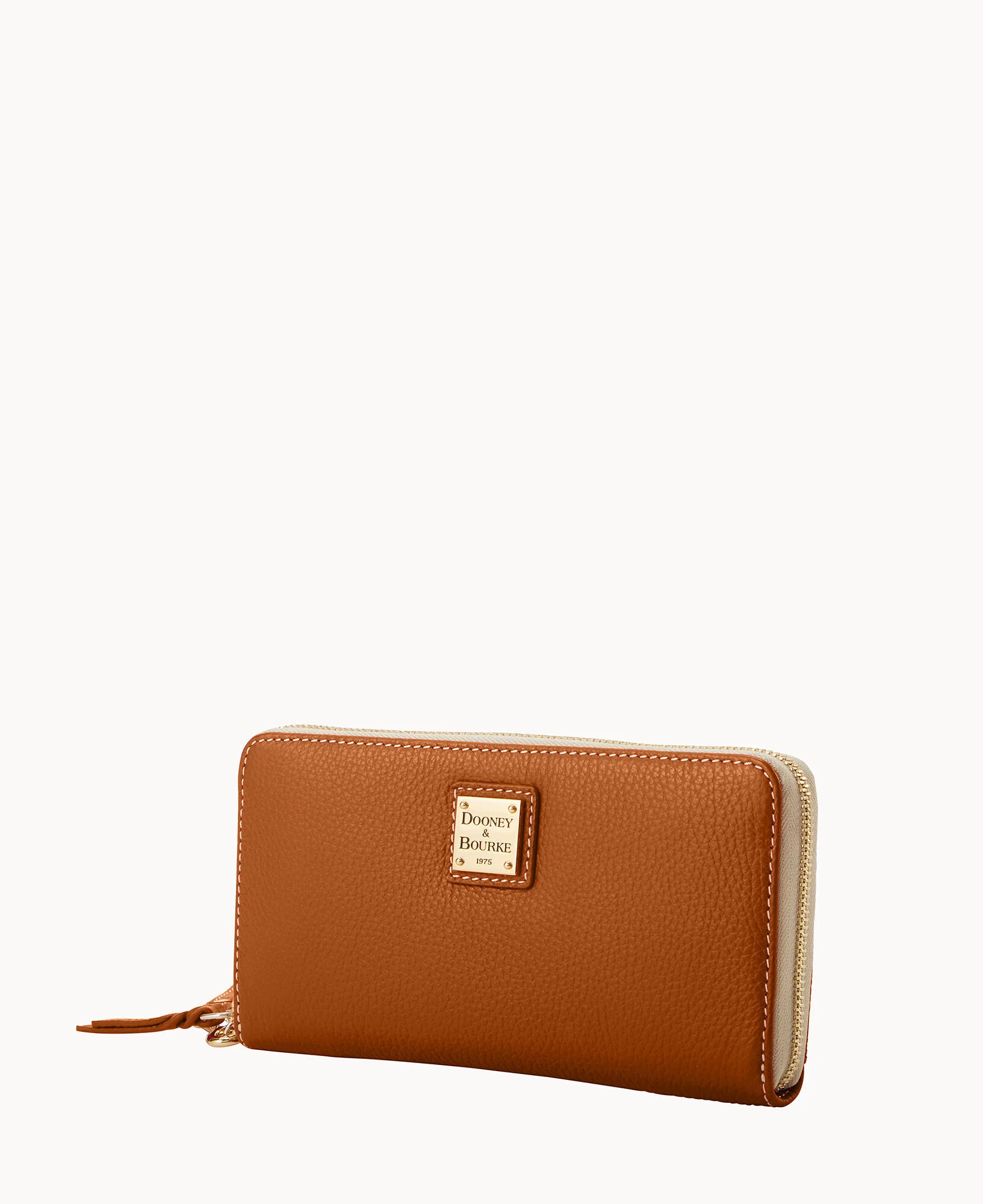 Lucca Leather Large Zip Around Wristlet - Image 8