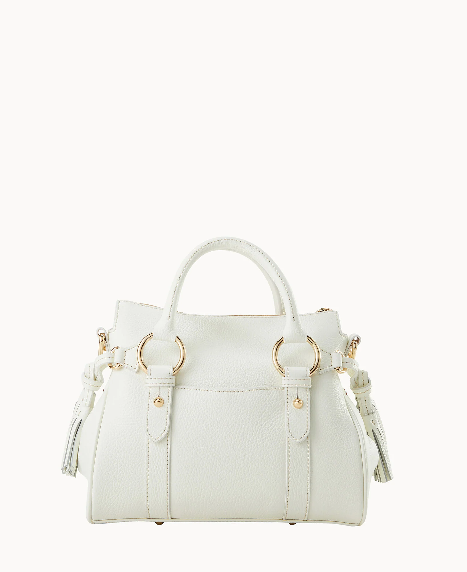 Lucca Leather Satchel With Pocket - Image 14