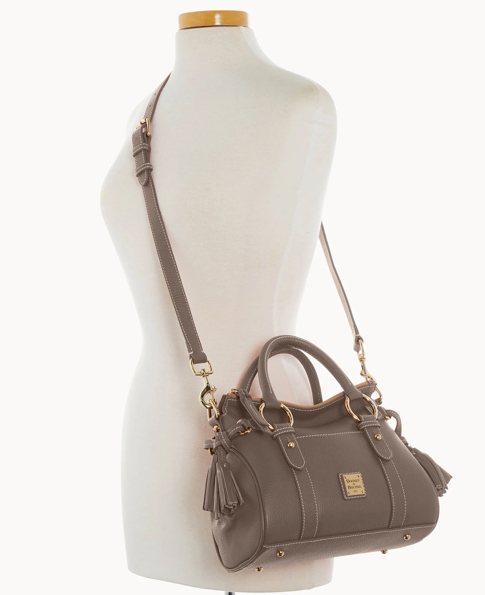 Lucca Leather Satchel With Pocket - Image 25
