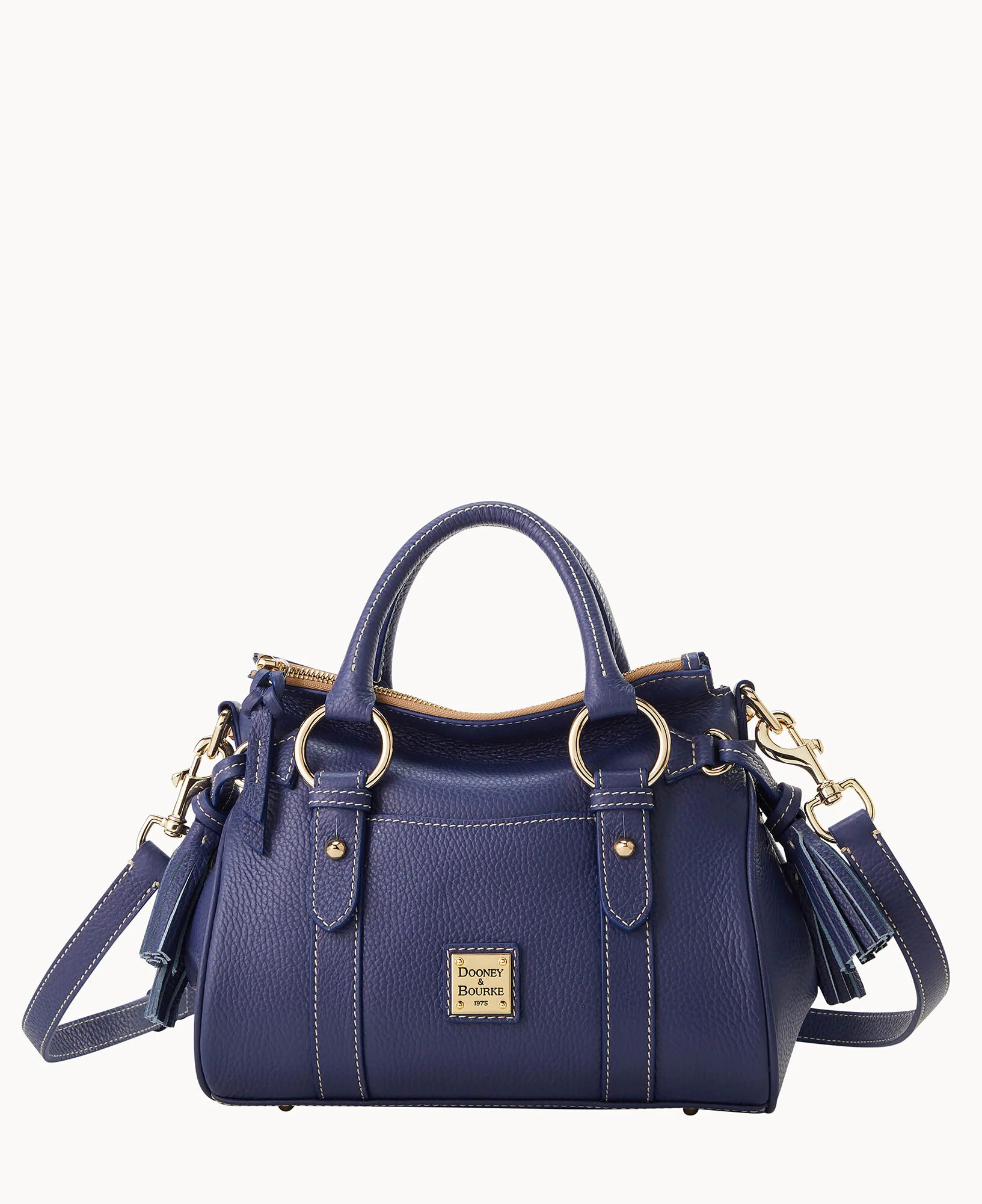 Lucca Leather Satchel With Pocket - Image 31