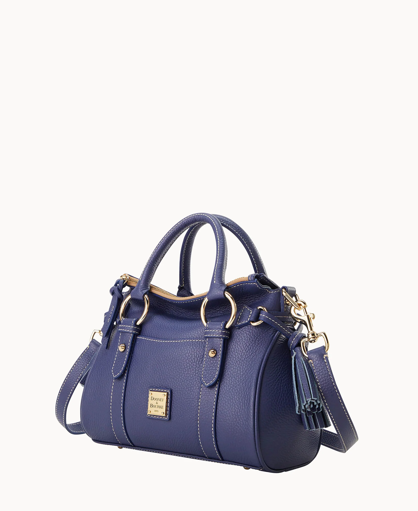 Lucca Leather Satchel With Pocket - Image 32
