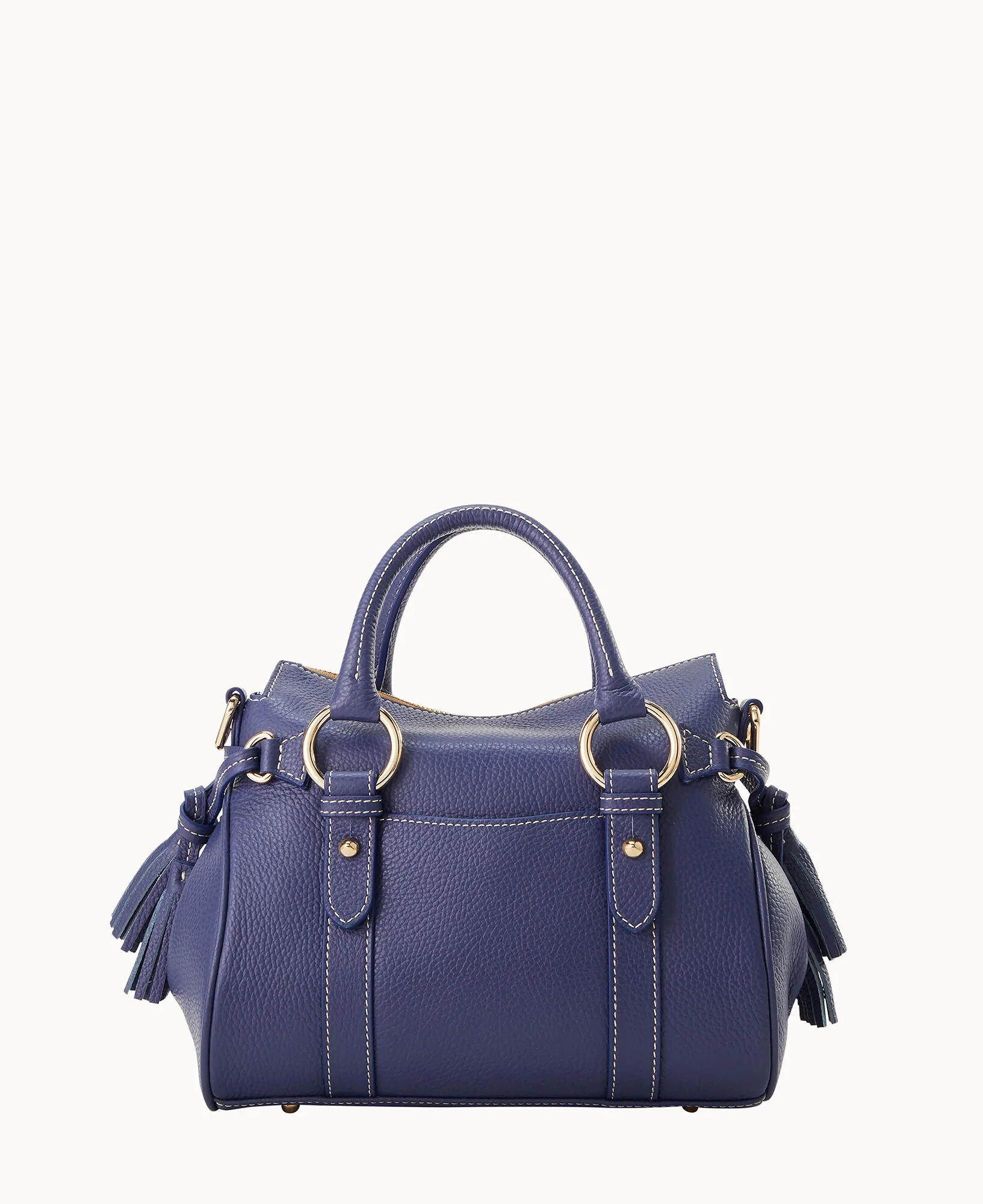 Lucca Leather Satchel With Pocket - Image 34