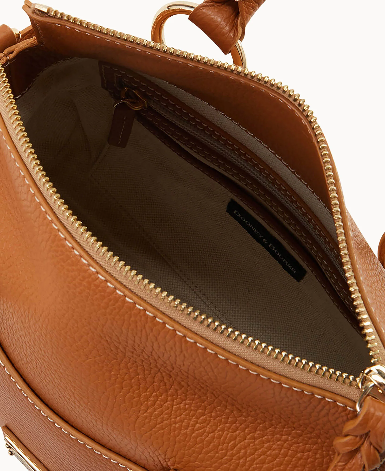 Lucca Leather Satchel With Pocket - Image 43