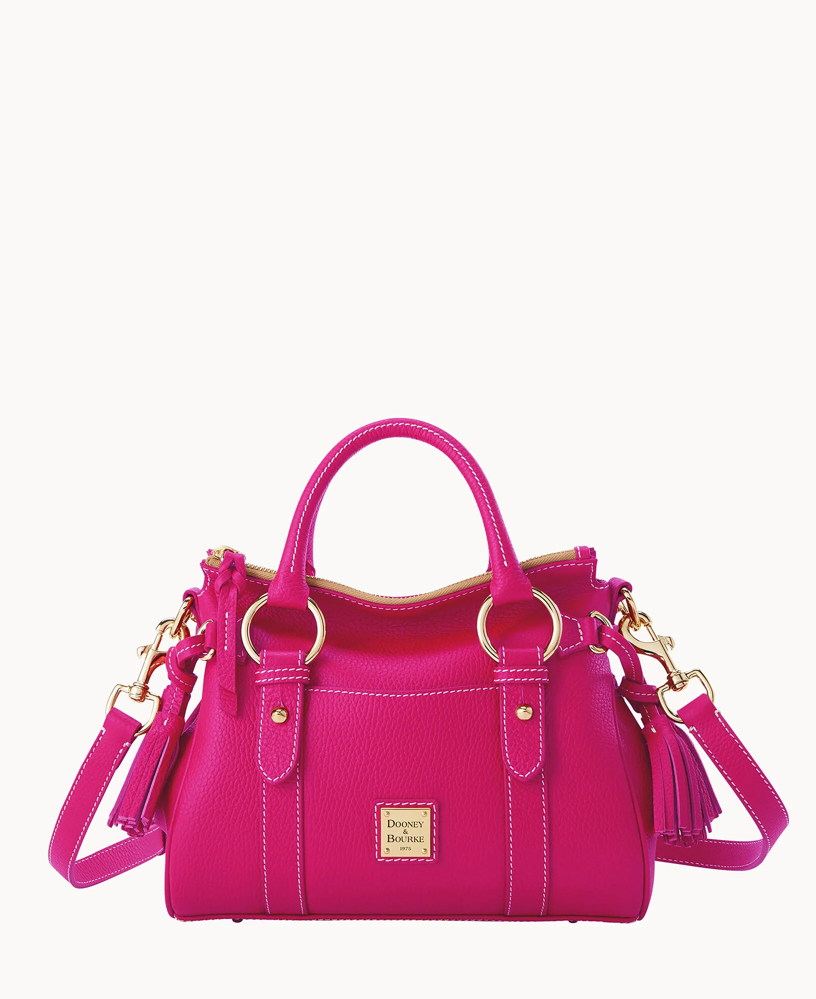 Lucca Leather Satchel With Pocket - Image 51