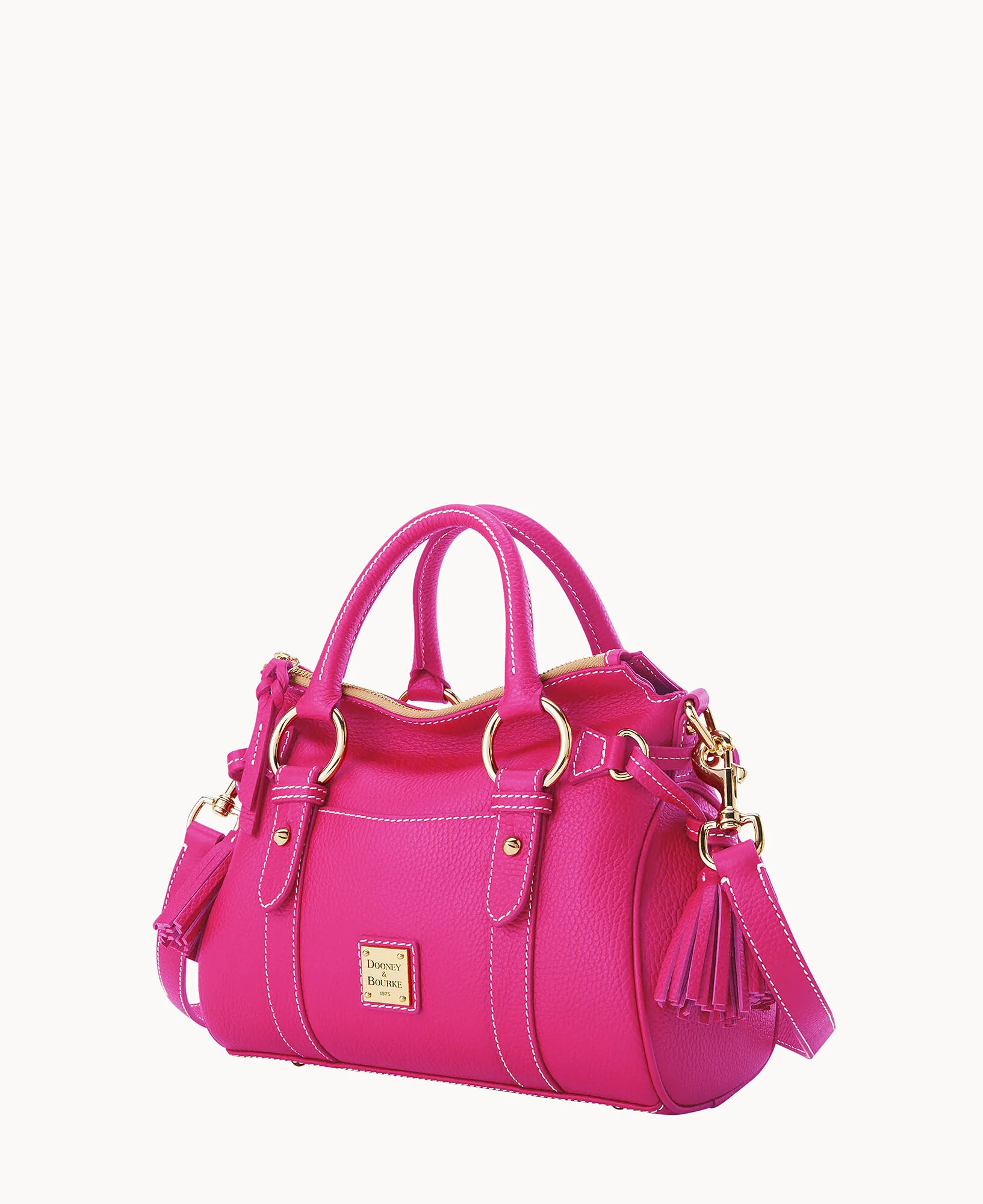 Lucca Leather Satchel With Pocket - Image 52