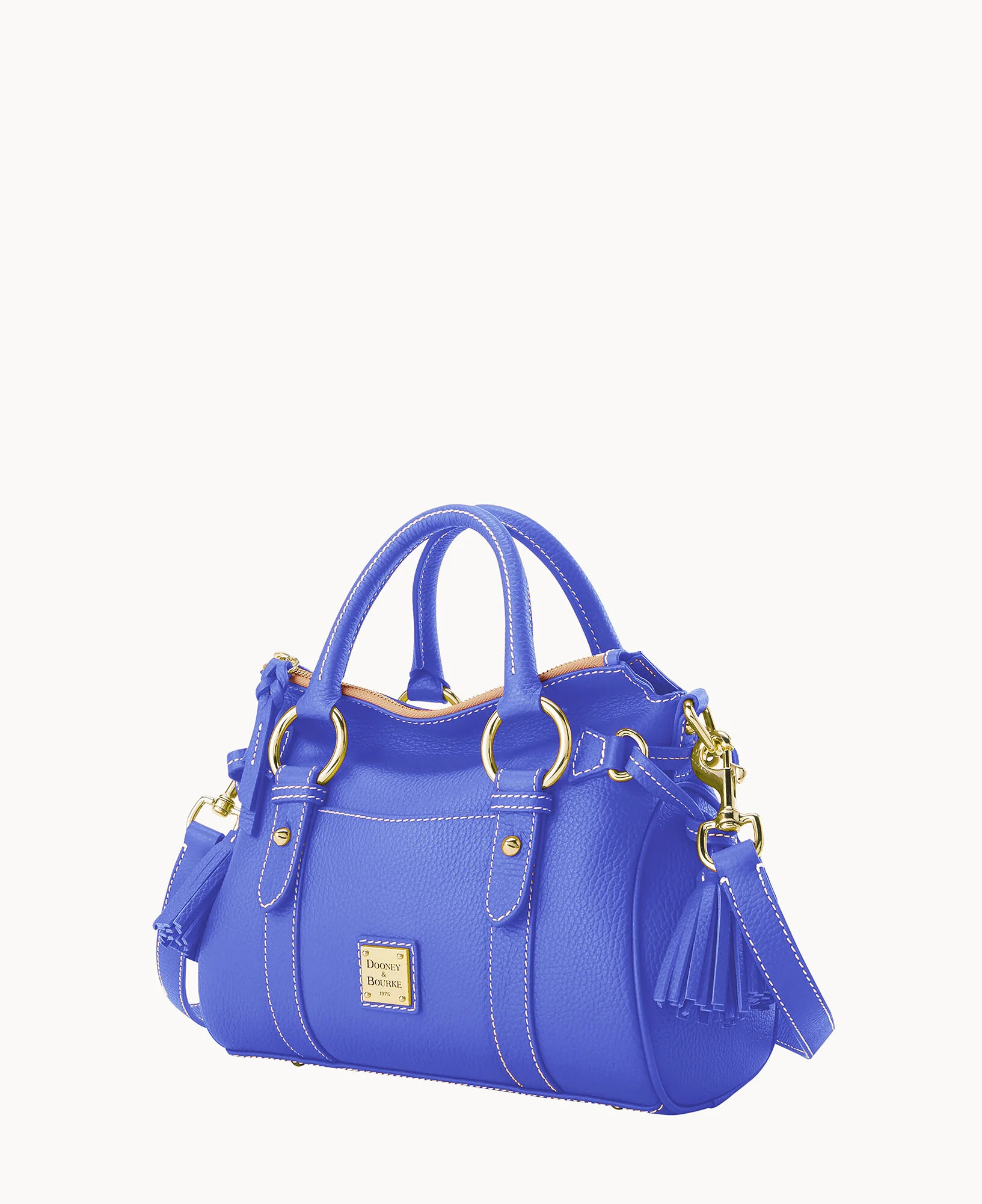 Lucca Leather Satchel With Pocket - Image 57
