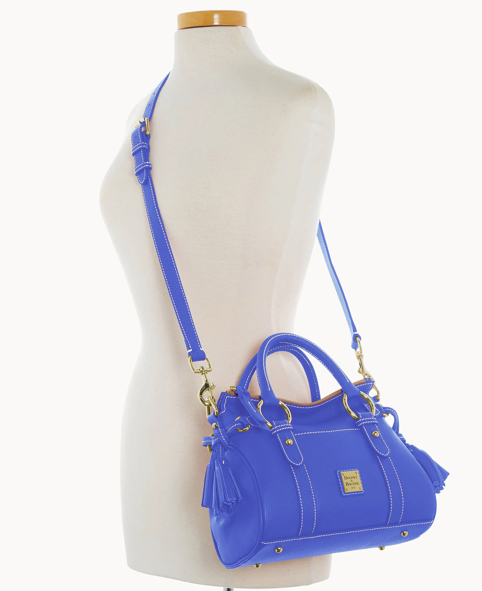 Lucca Leather Satchel With Pocket - Image 60