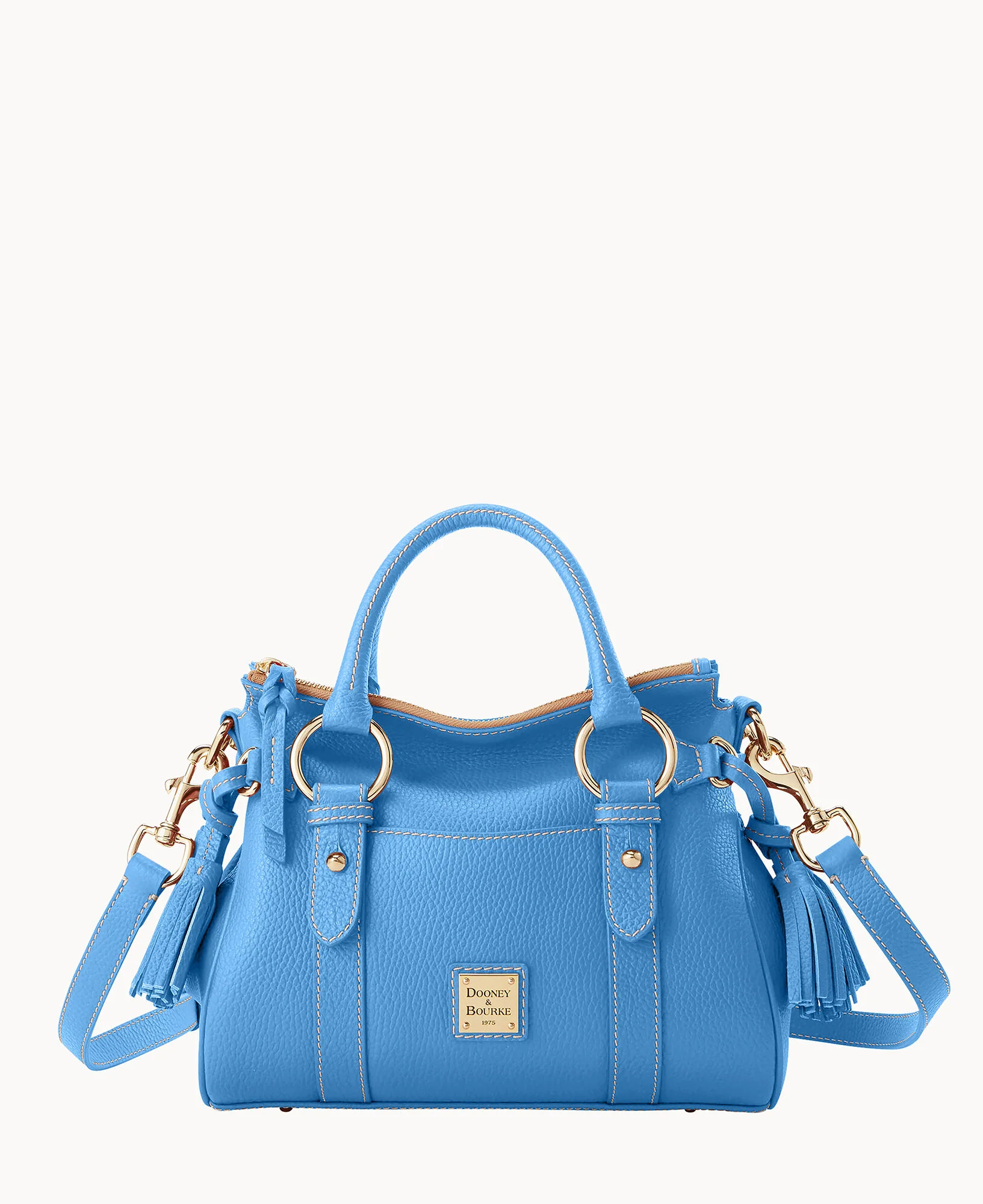 Lucca Leather Satchel With Pocket - Image 61