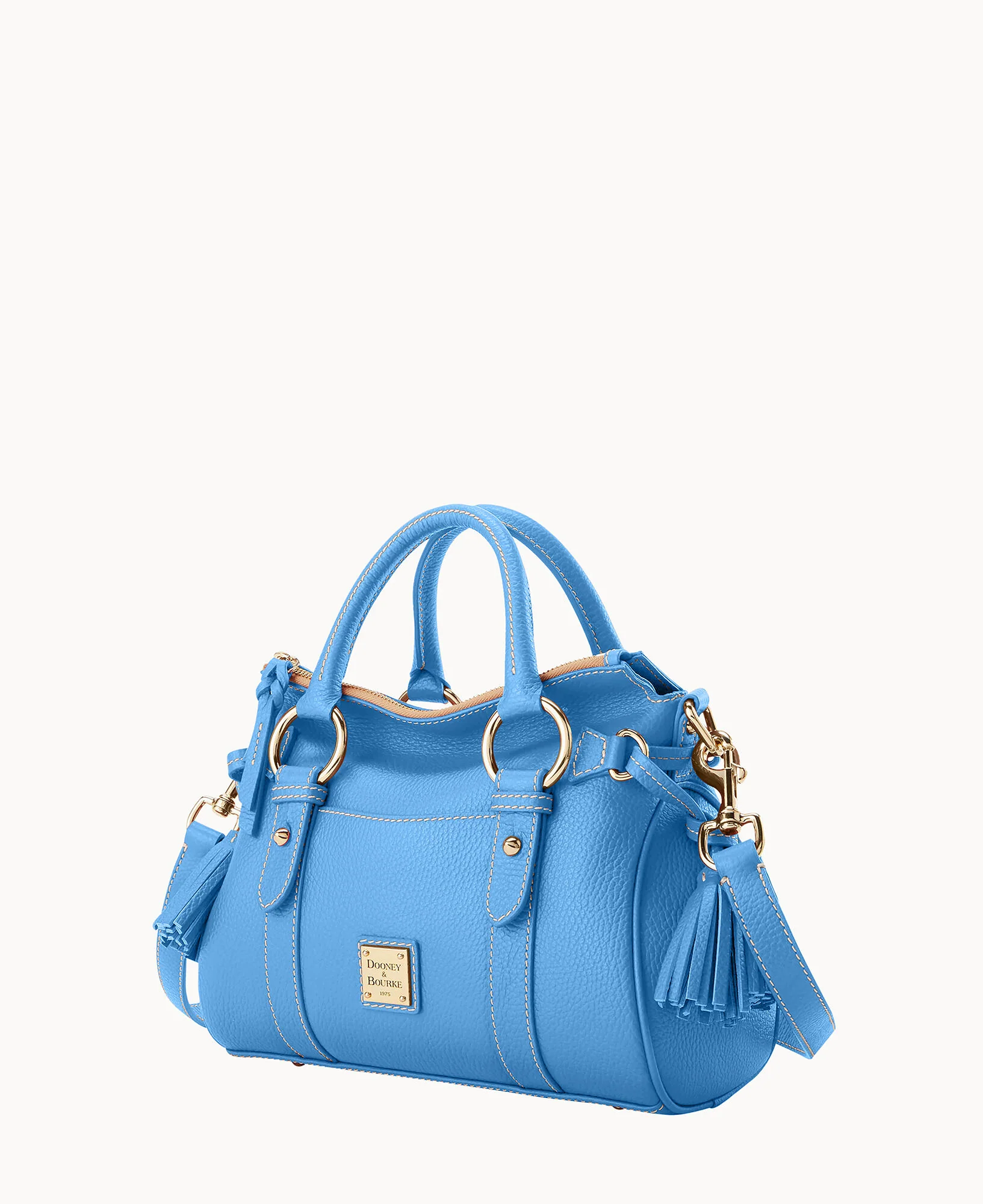 Lucca Leather Satchel With Pocket - Image 62