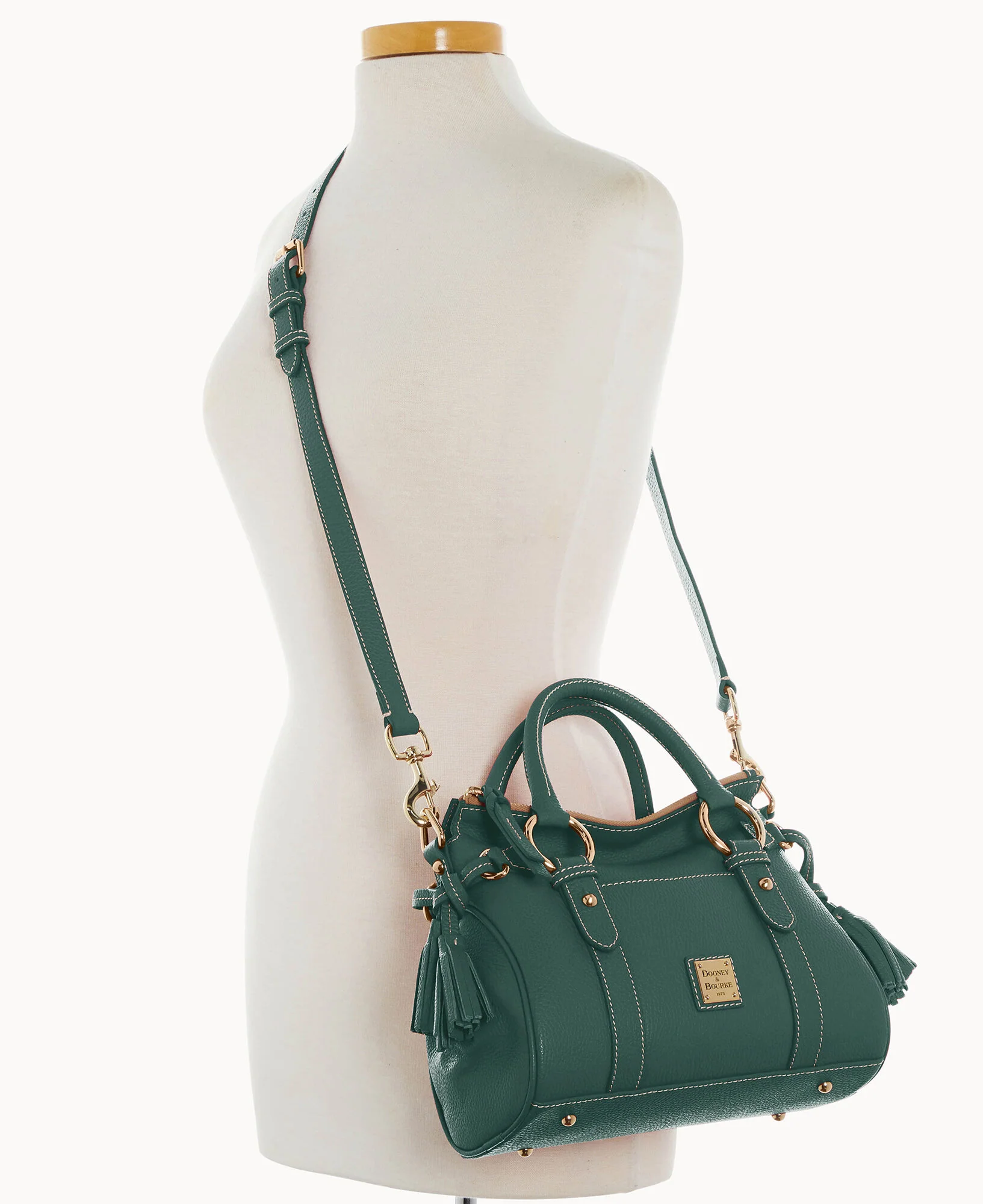 Lucca Leather Satchel With Pocket - Image 75