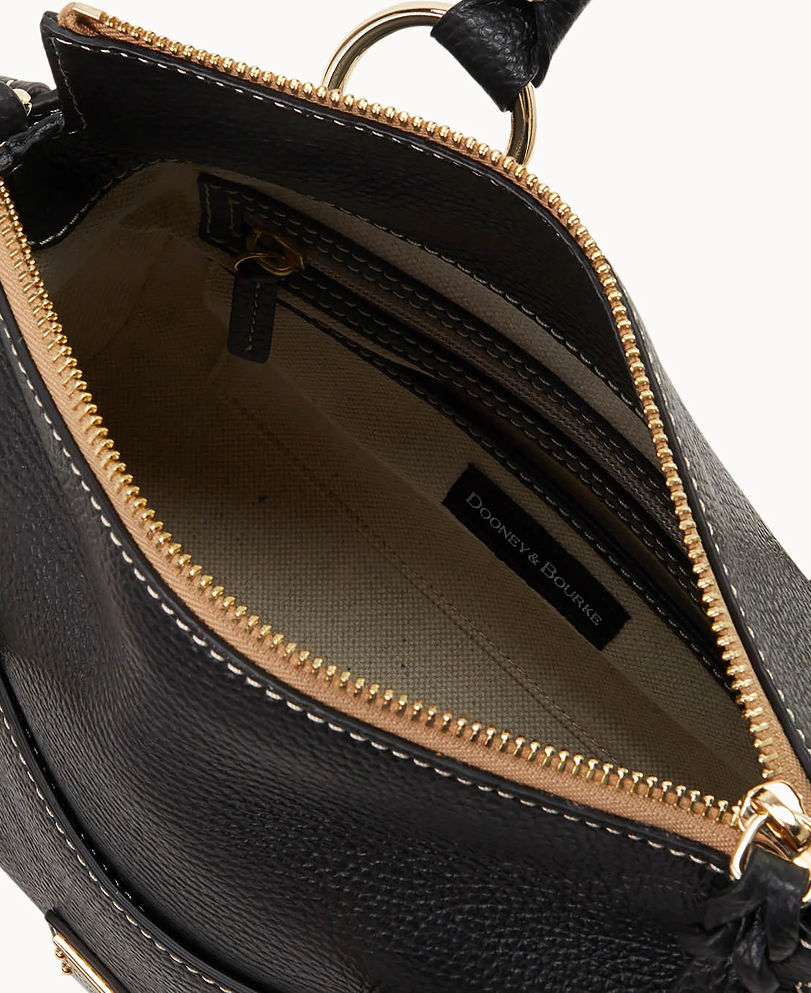 Lucca Leather Satchel With Pocket - Image 8