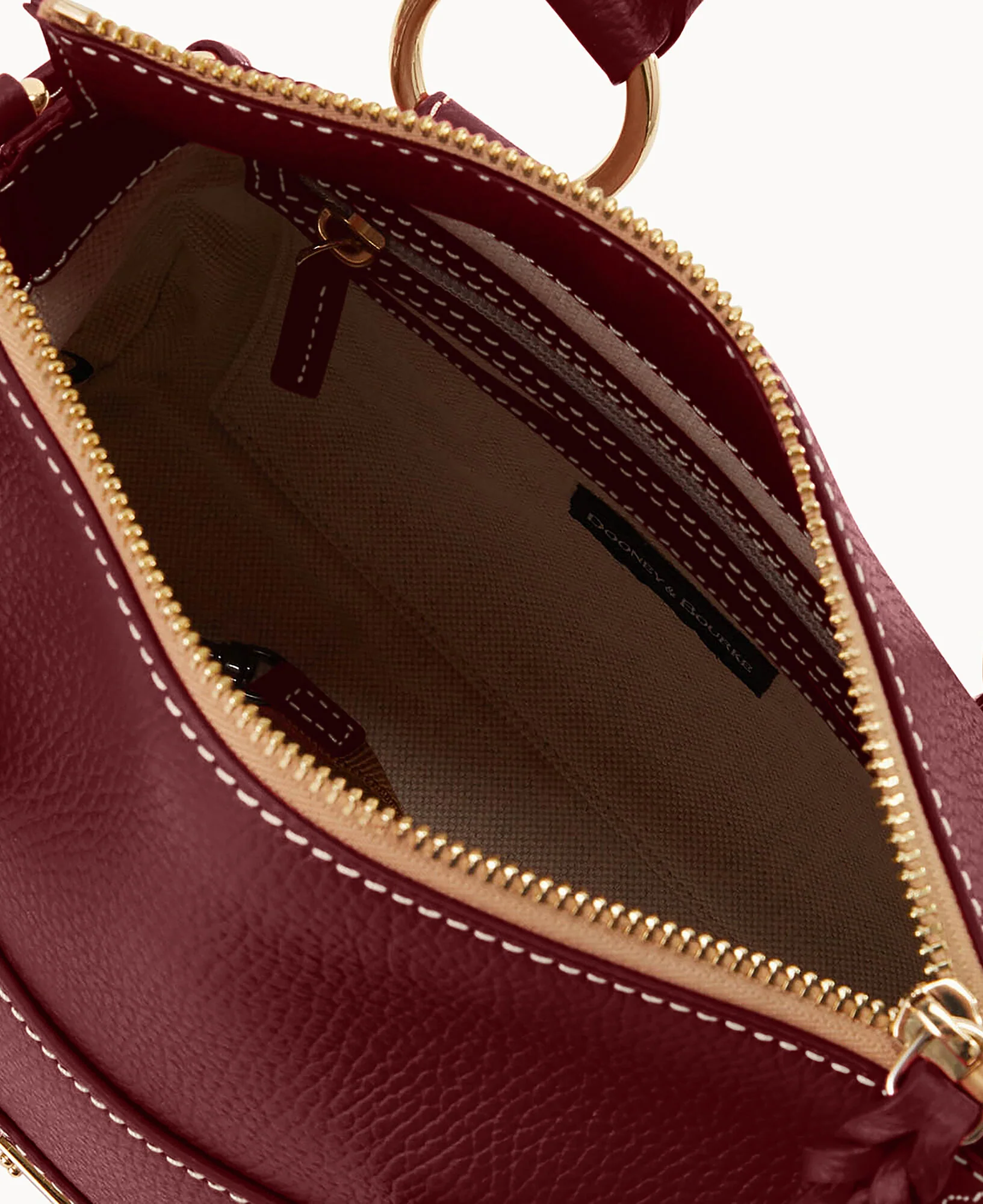 Lucca Leather Satchel With Pocket - Image 83