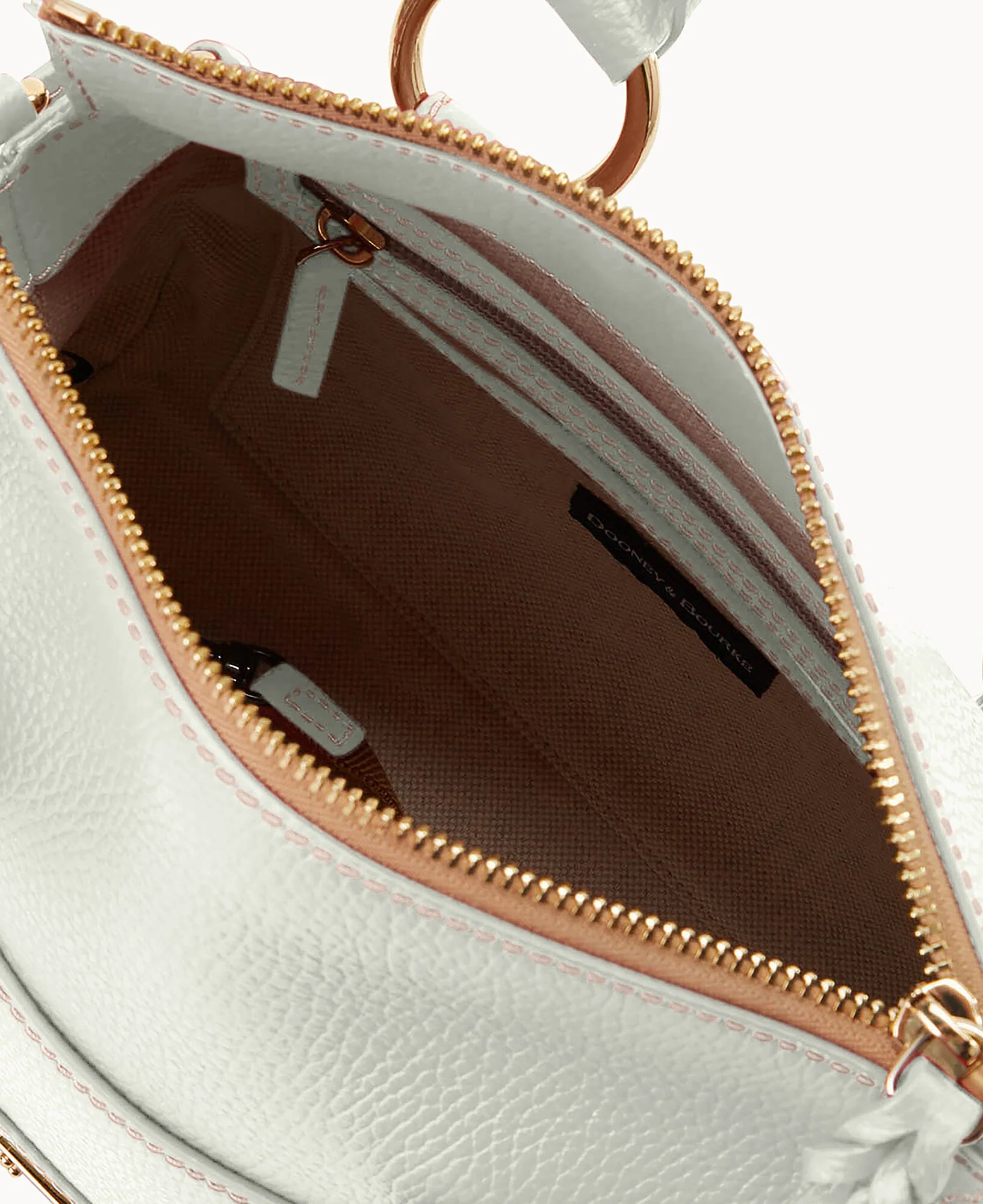 Lucca Leather Satchel With Pocket - Image 88