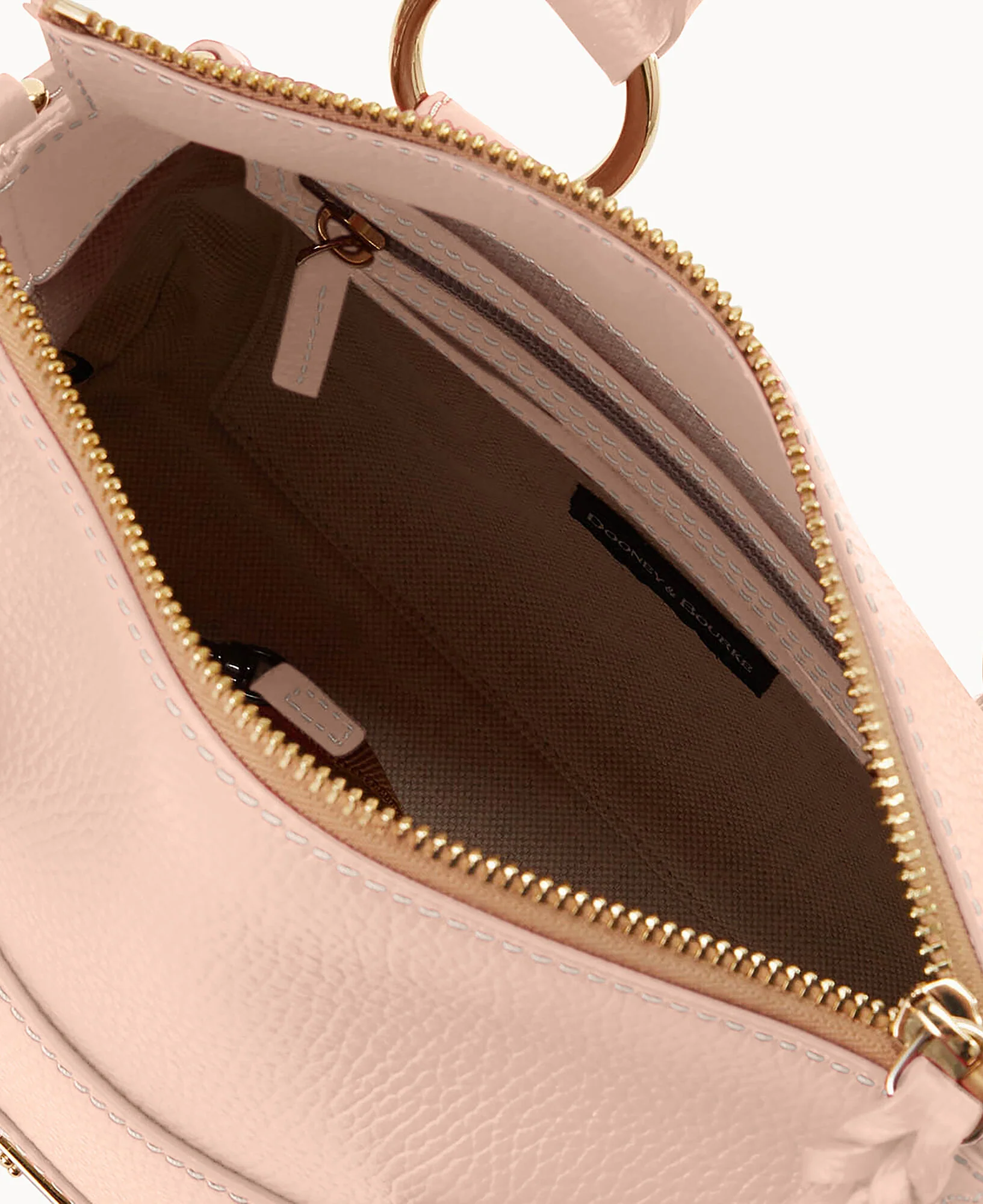 Lucca Leather Satchel With Pocket - Image 93