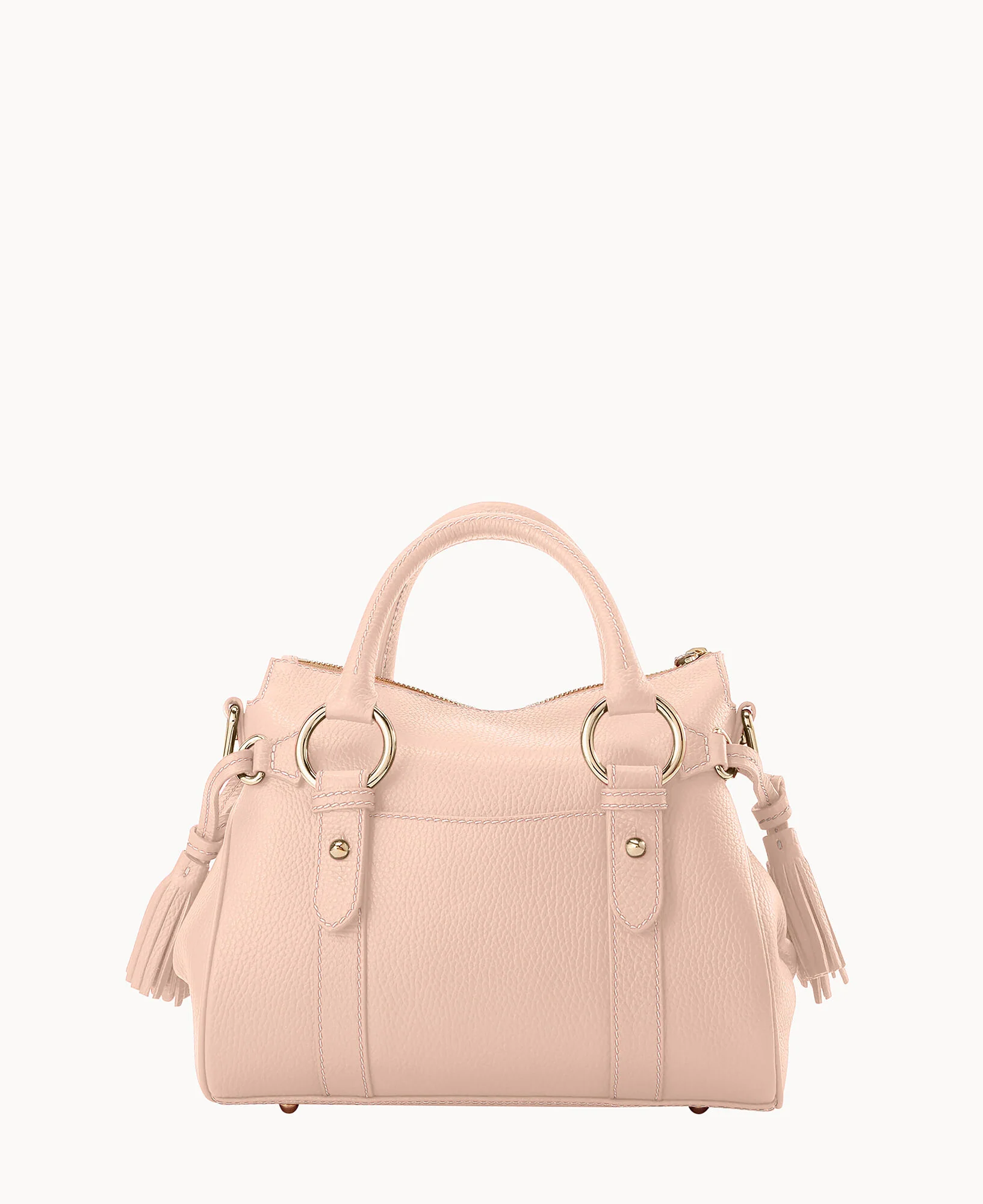 Lucca Leather Satchel With Pocket - Image 94