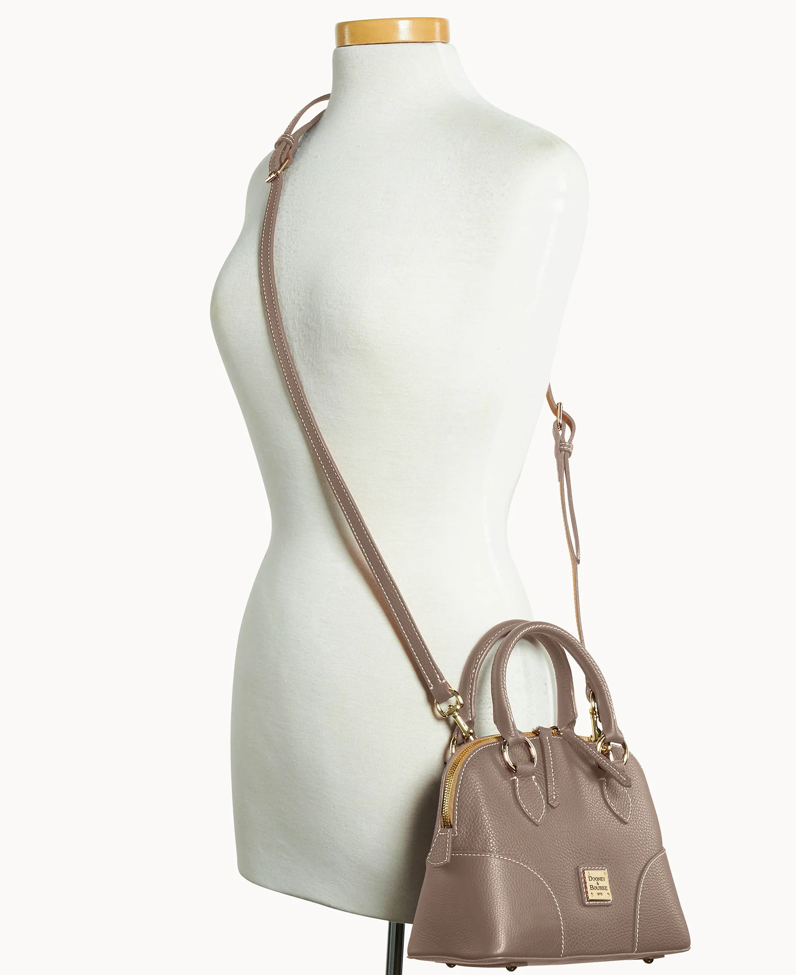 Lucca Leather Small Satchel - Image 32
