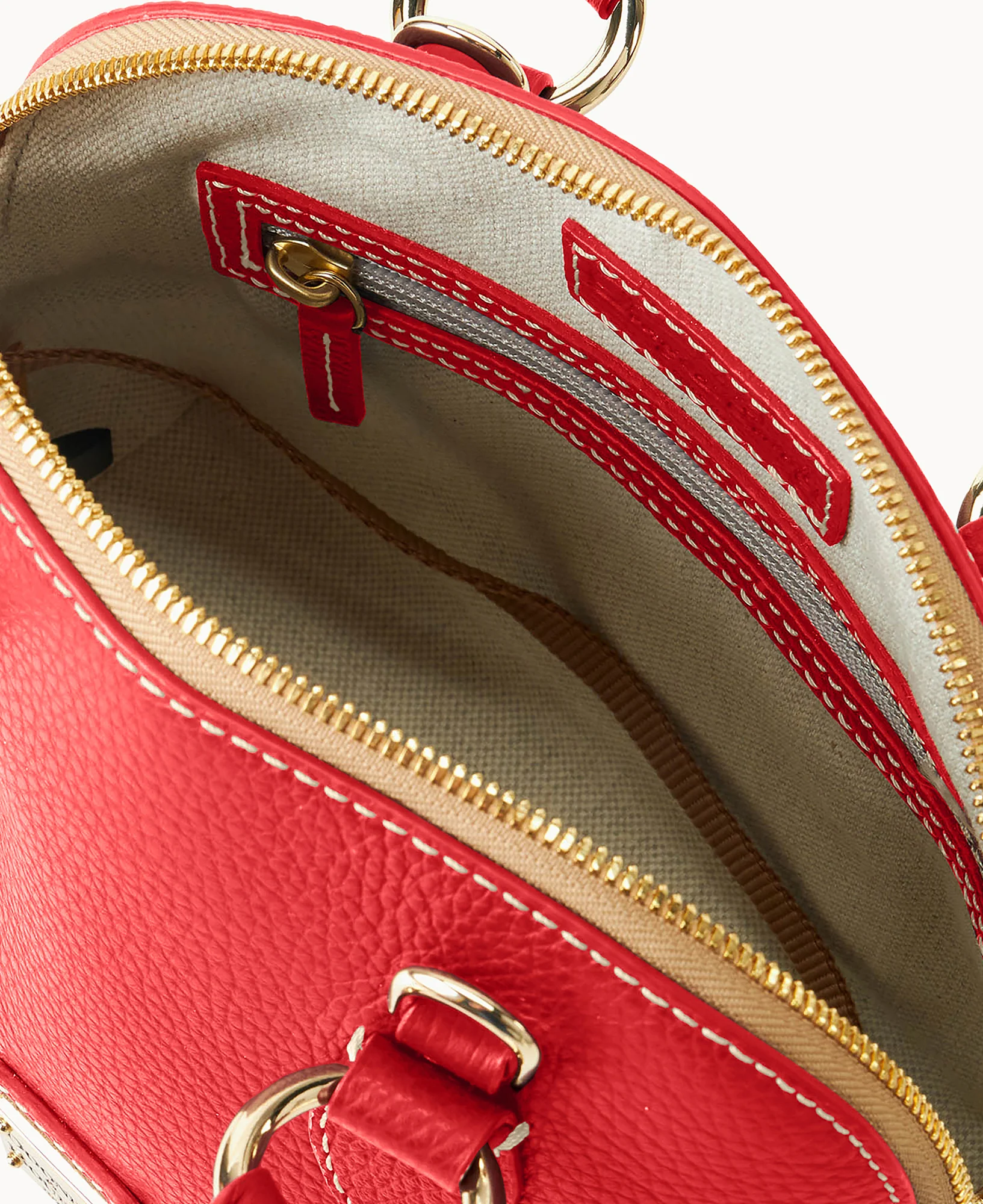Lucca Leather Small Satchel - Image 59