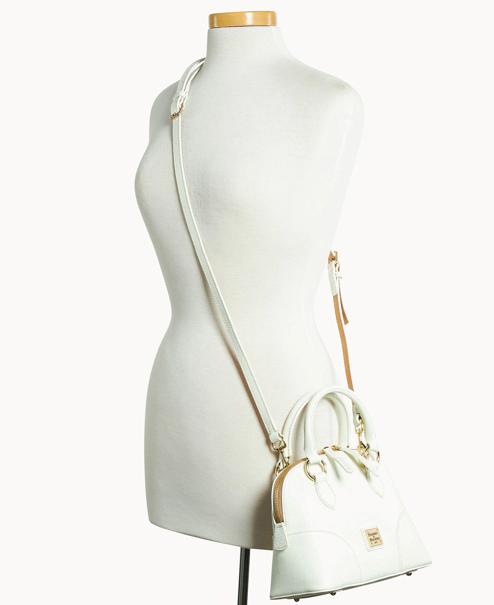 Lucca Leather Small Satchel - Image 8