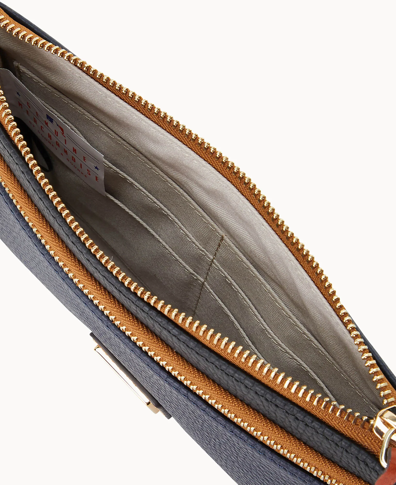 MLB Braves Double Zip Wristlet - Image 3