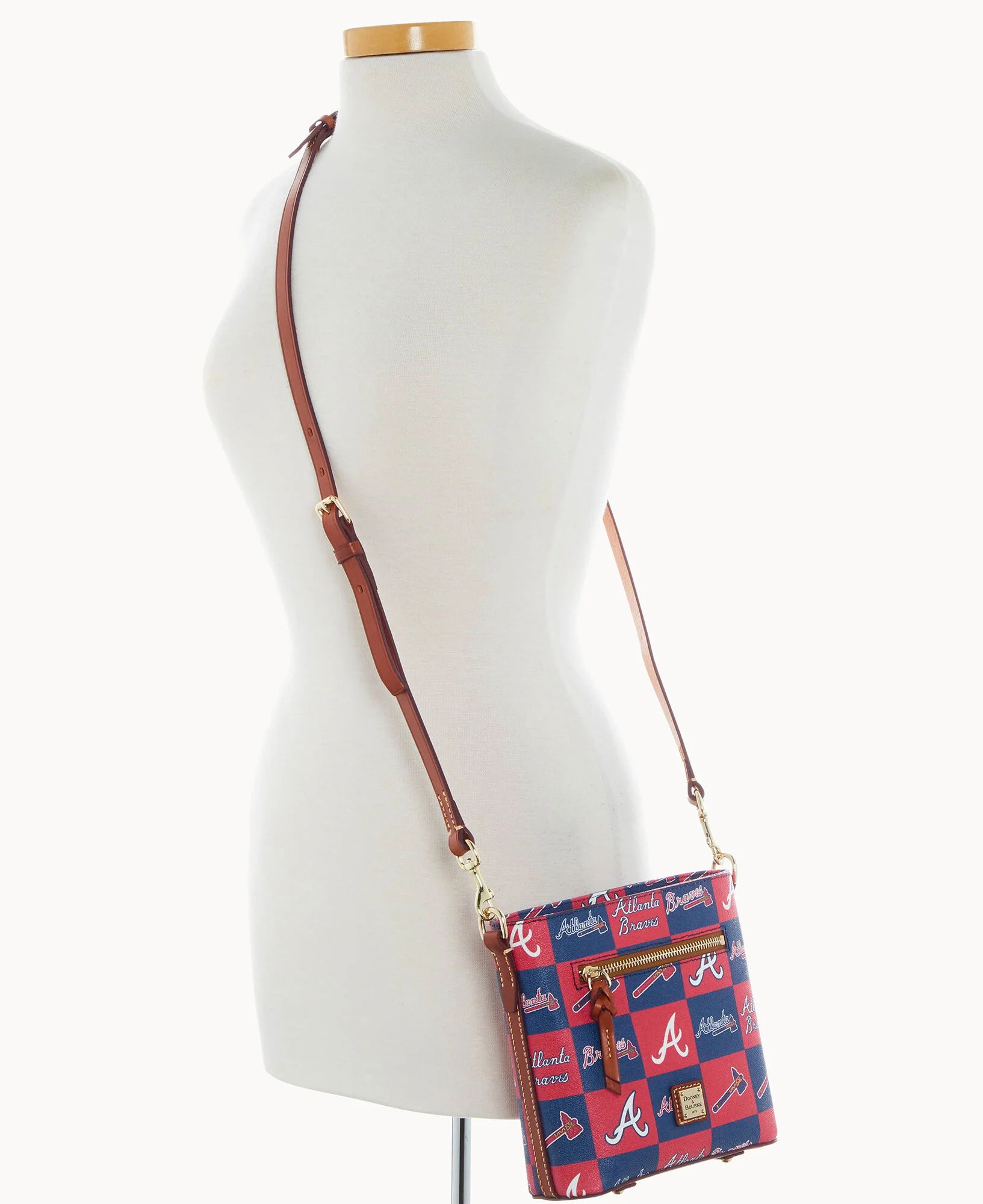 MLB Braves Small Zip Crossbody - Image 4