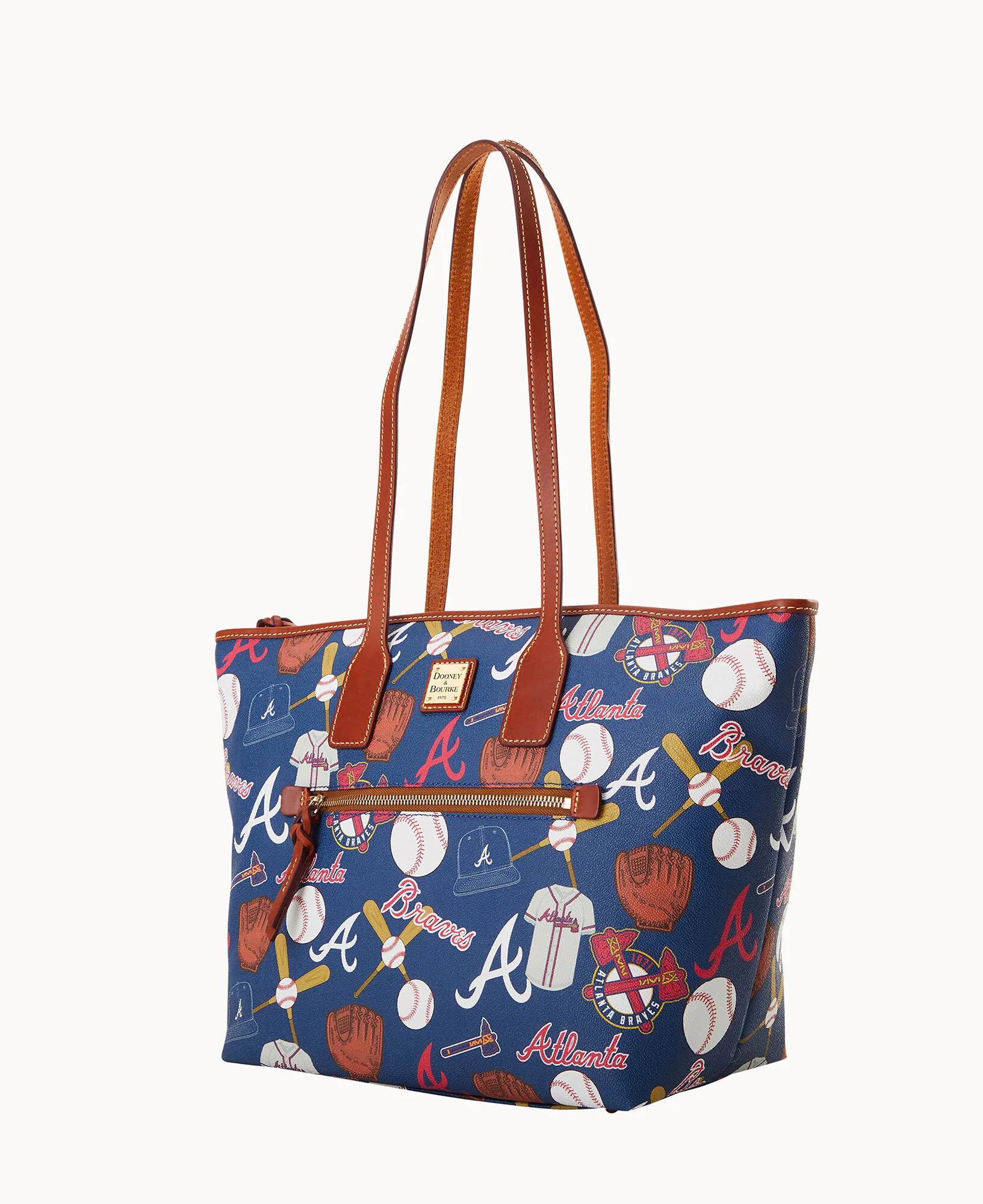 MLB Braves Zip Tote - Image 2