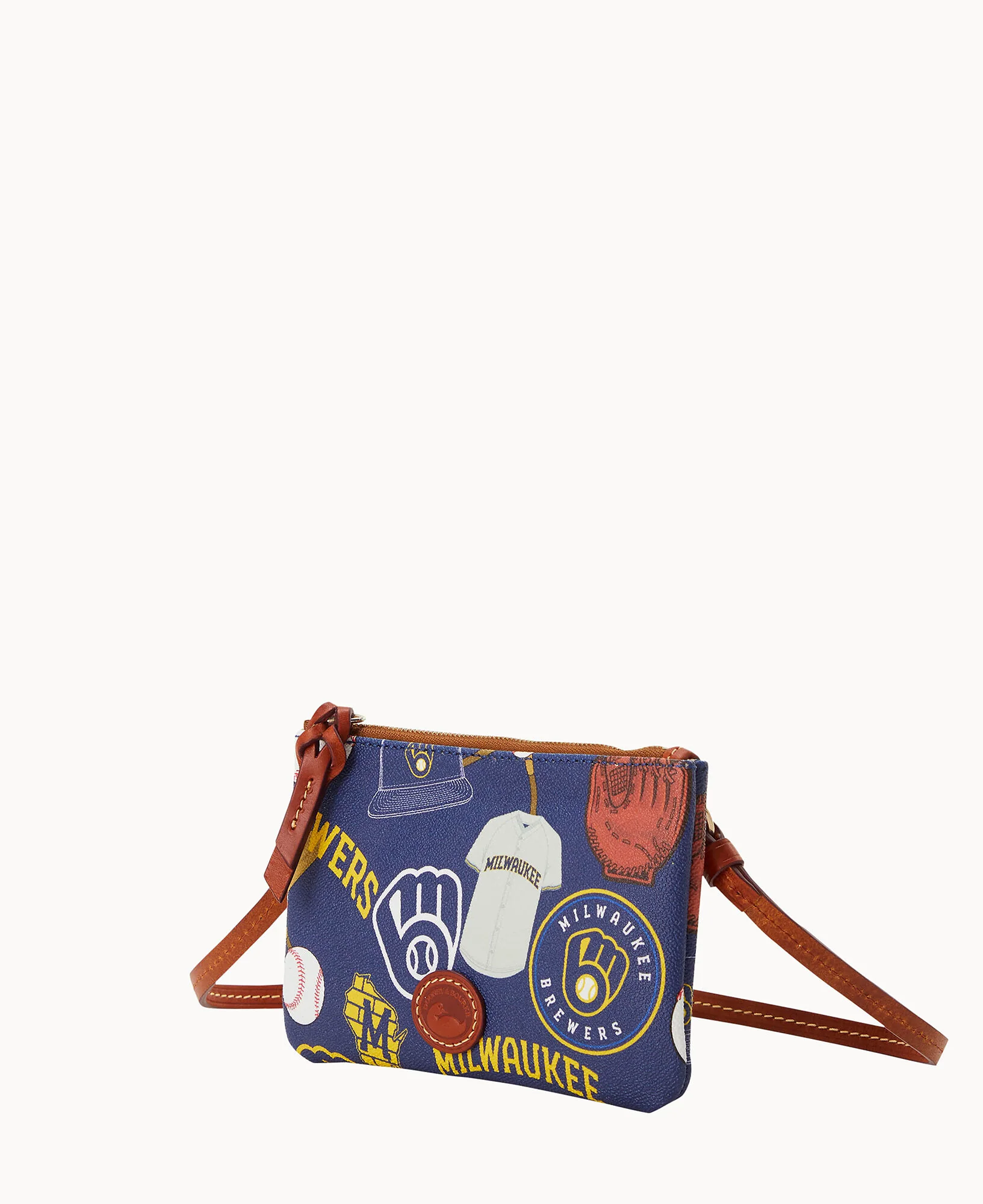 MLB Brewers Top Zip Crossbody - Image 2