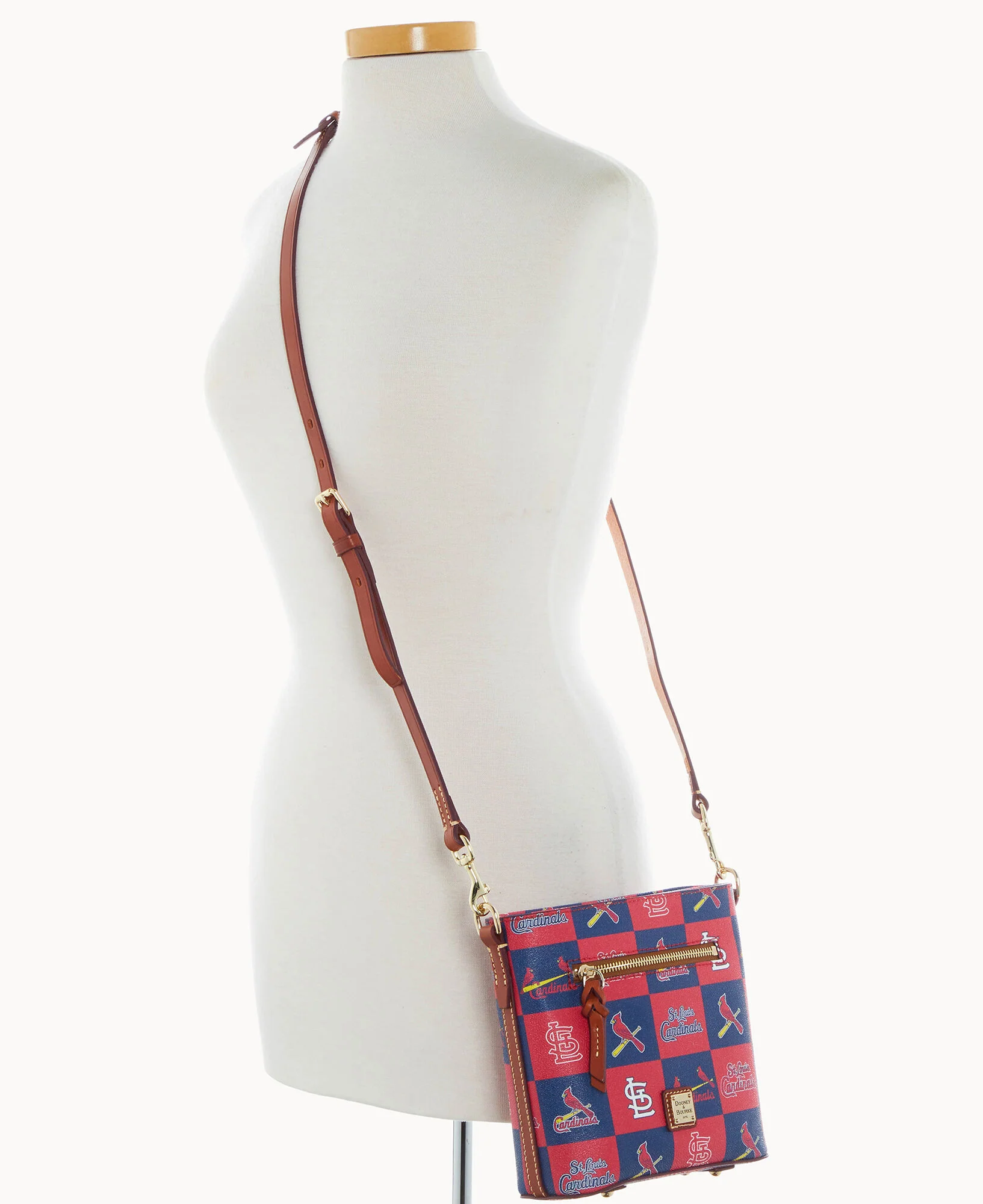 MLB Cardinals Small Zip Crossbody - Image 4