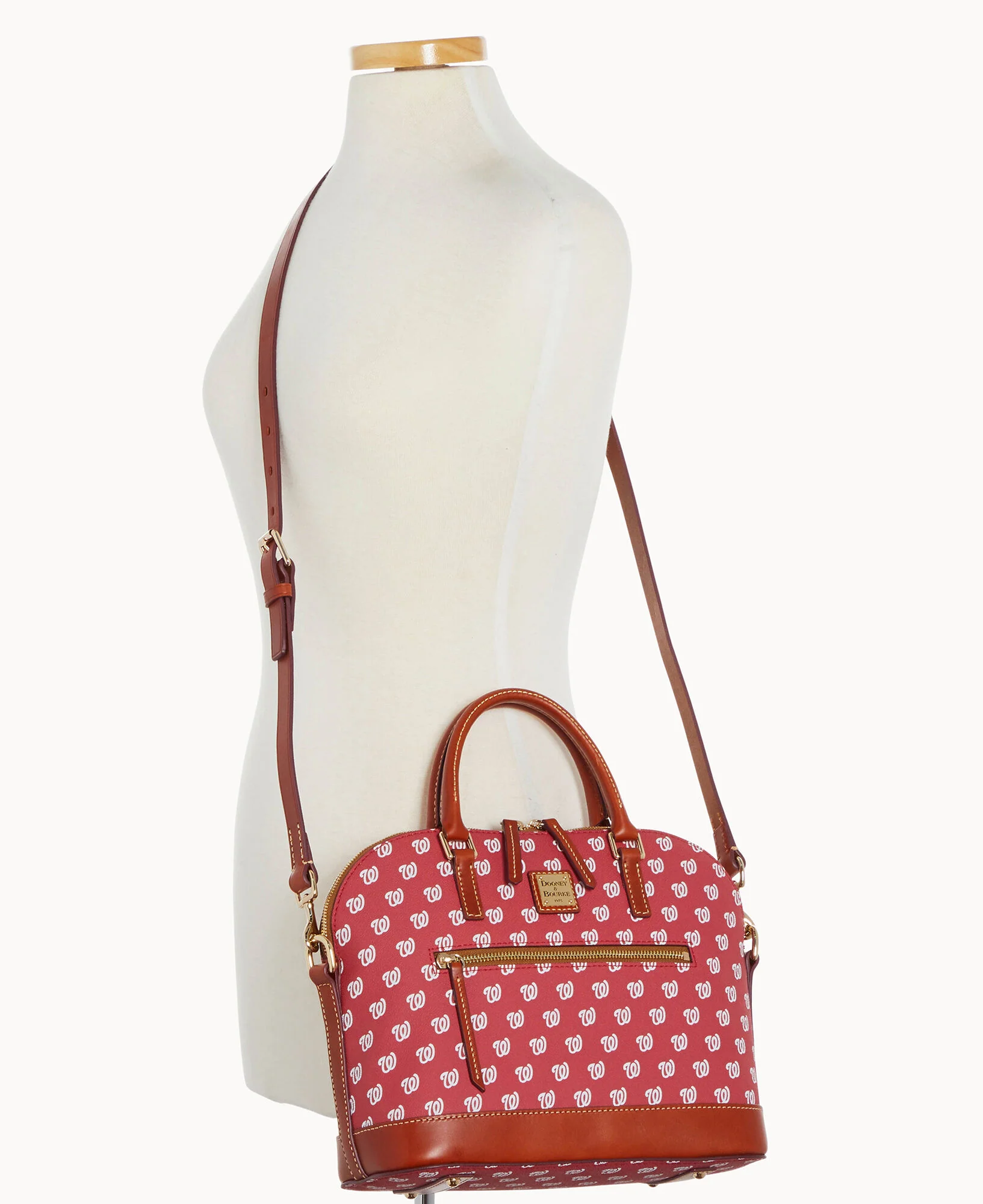 MLB Nationals Domed Zip Satchel - Image 4