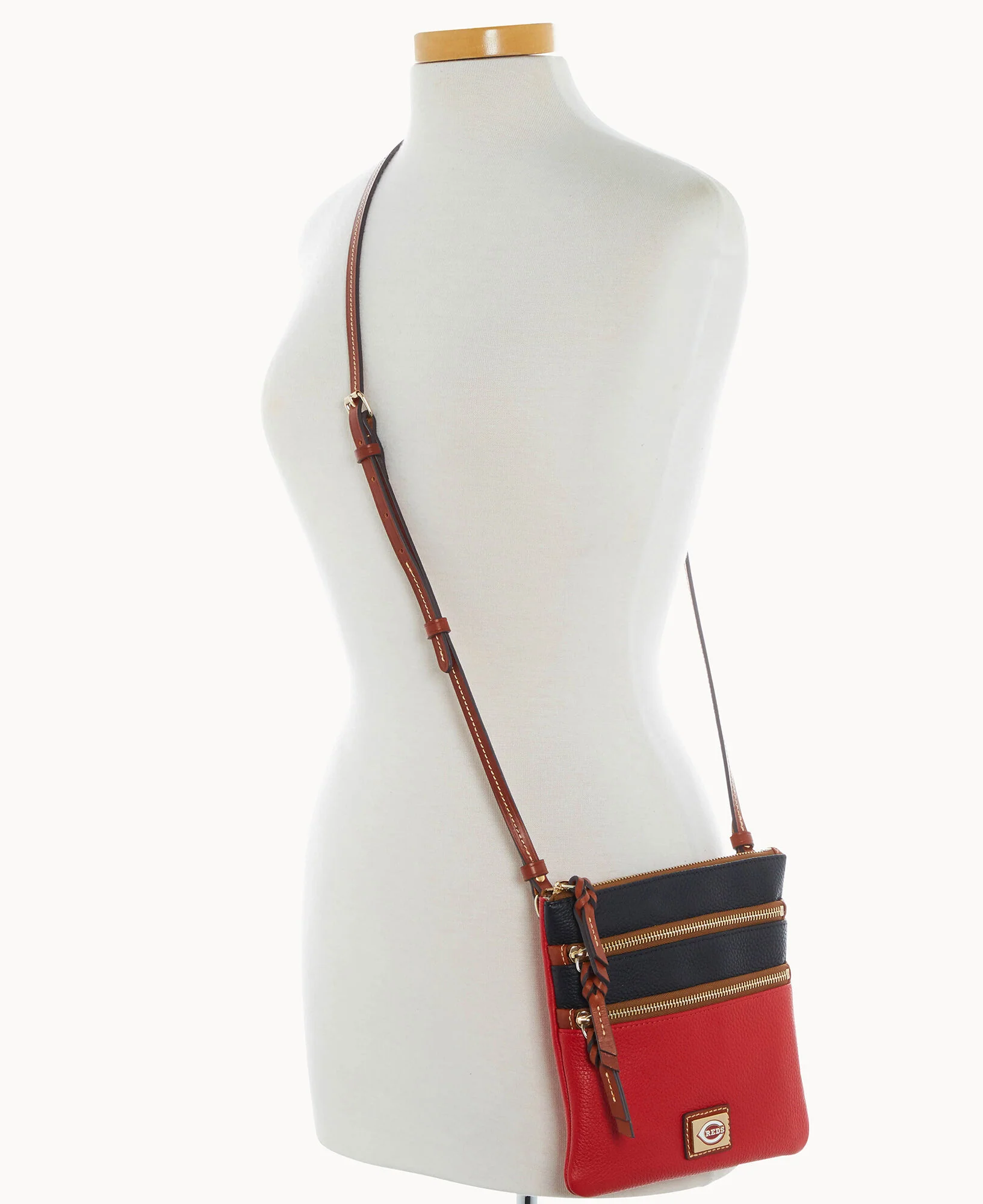 MLB Reds Triple Zip Crossbody - Image 5